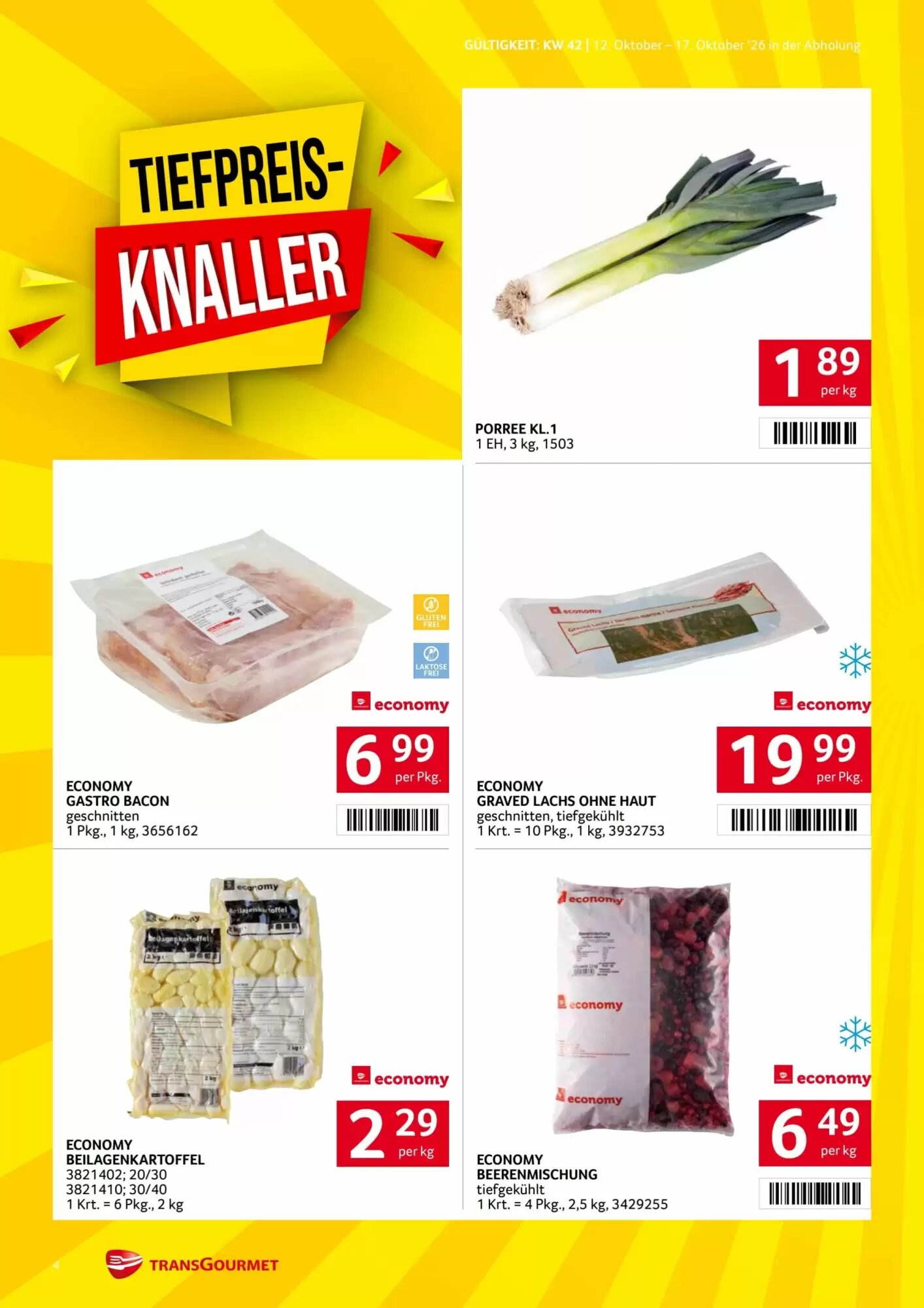 Transgourmet Flugblatt (ab 12.10.2026) - Angebote und Prospekt - Seite 4