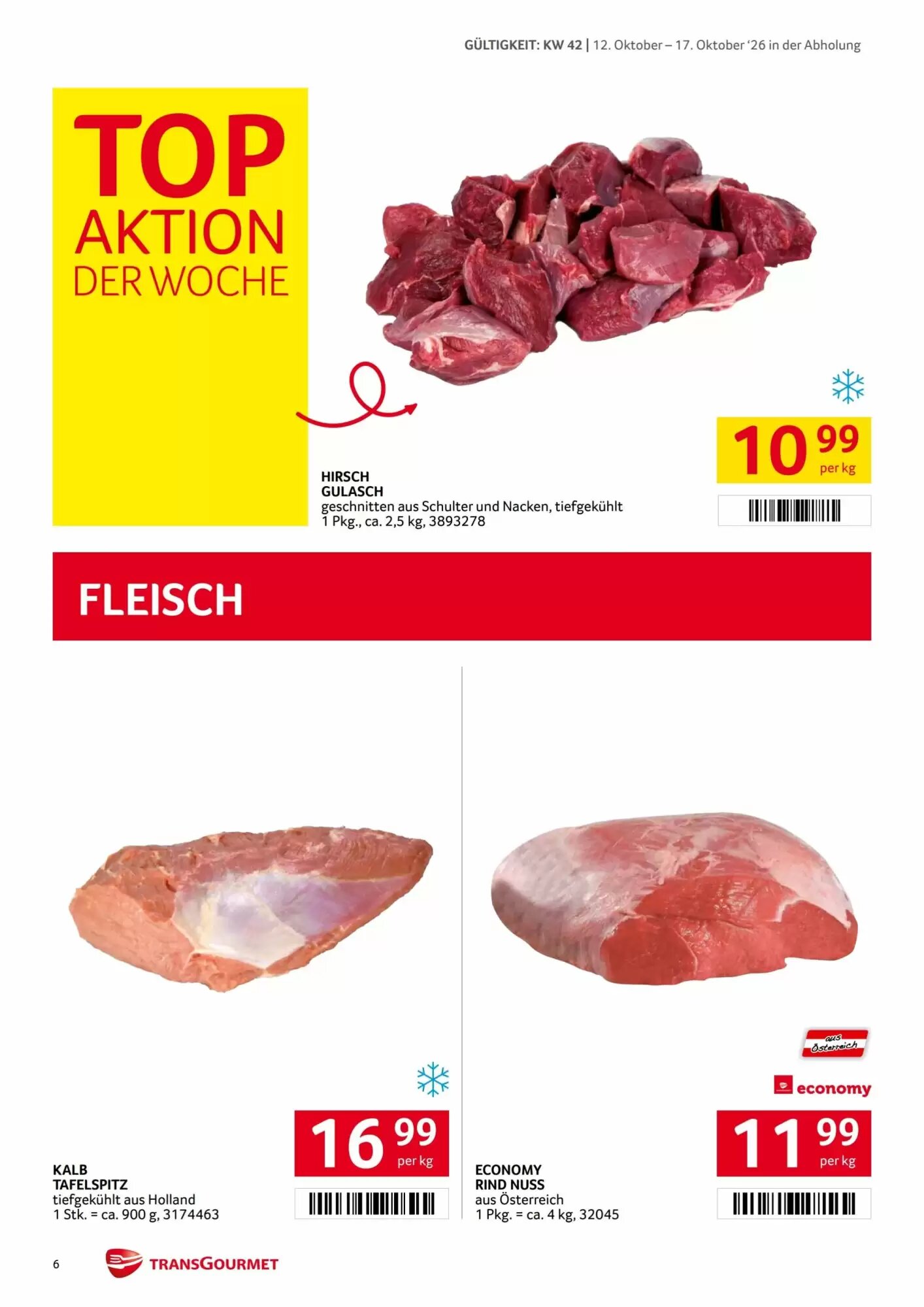 Transgourmet Flugblatt (ab 12.10.2026) - Angebote und Prospekt - Seite 6