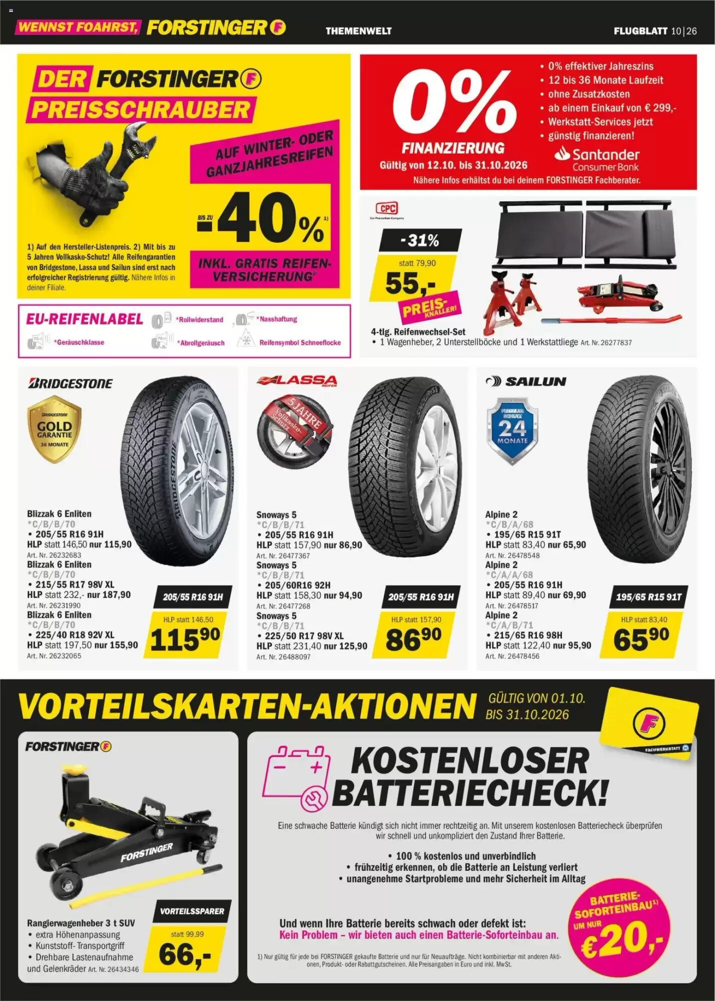 Forstinger Flugblatt (ab 12.10.2026) - Angebote und Prospekt - Seite 2