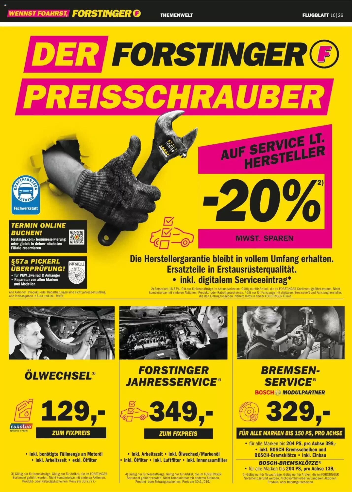 Forstinger Flugblatt (ab 12.10.2026) - Angebote und Prospekt - Seite 4