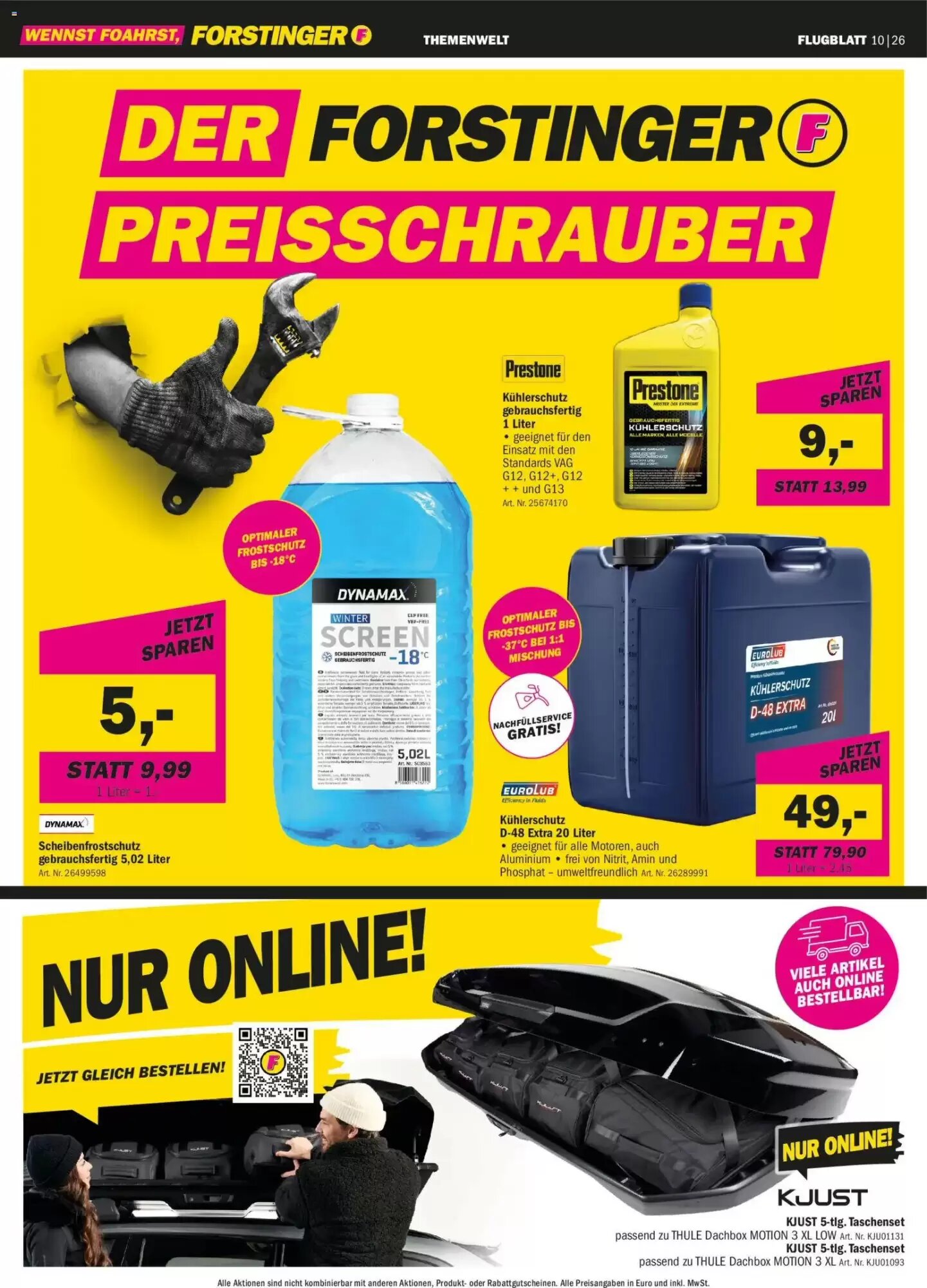 Forstinger Flugblatt (ab 12.10.2026) - Angebote und Prospekt - Seite 8