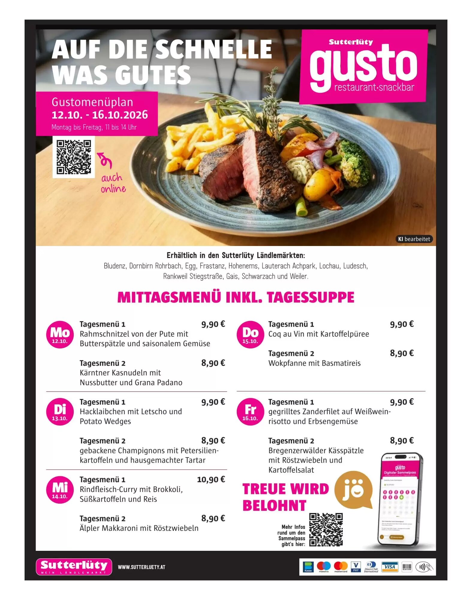 Sutterlüty Flugblatt (ab 12.10.2026) - Angebote und Prospekt - Seite 8