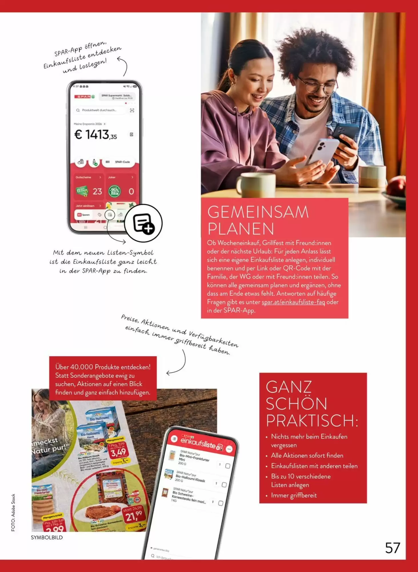 SPAR Gourmet Flugblatt (ab 13.10.2026) - Angebote und Prospekt - Seite 57