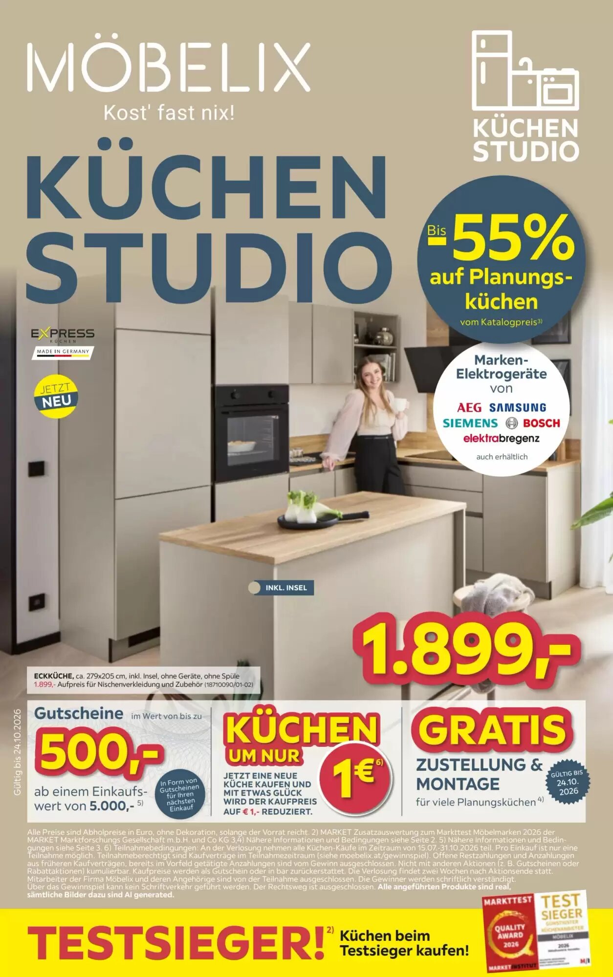 Möbelix Flugblatt (ab 13.10.2026) - Angebote und Prospekt - Seite 1