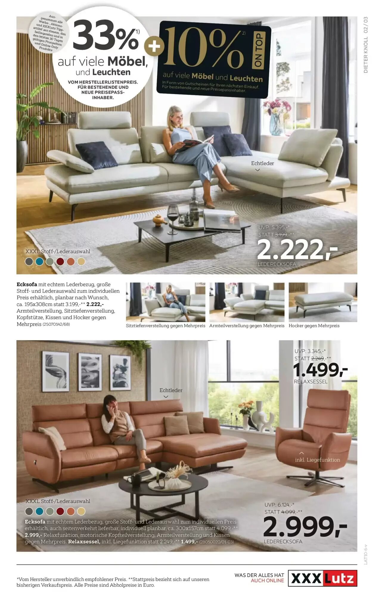 XXXLutz Flugblatt (ab 13.10.2026) - Angebote und Prospekt - Seite 3