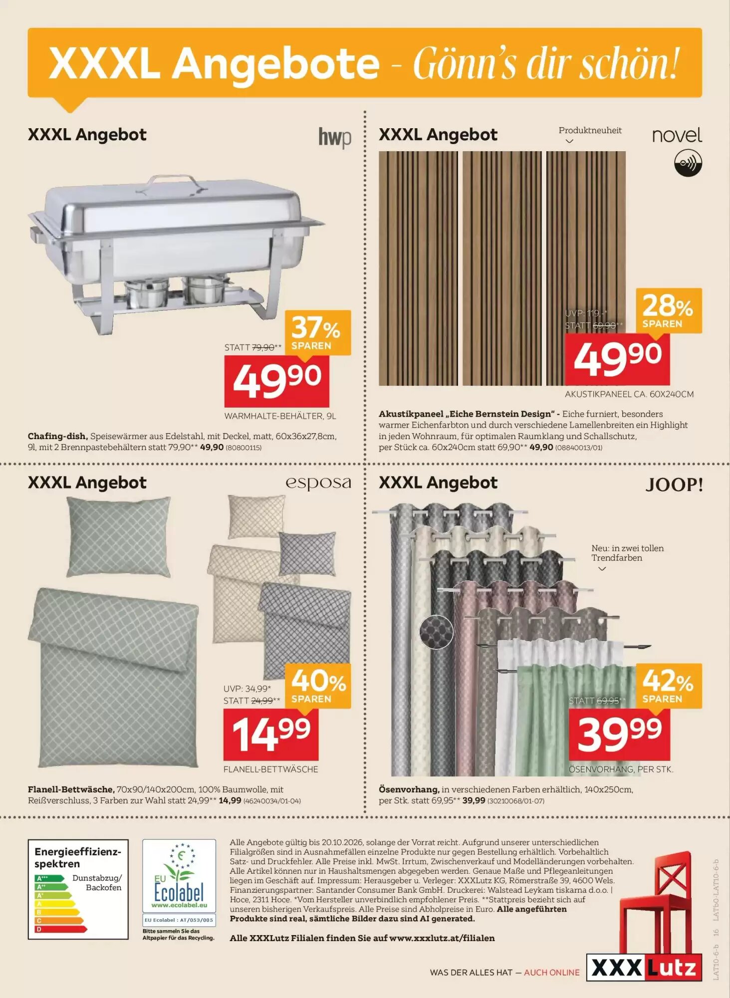 XXXLutz Flugblatt (ab 13.10.2026) - Angebote und Prospekt - Seite 16