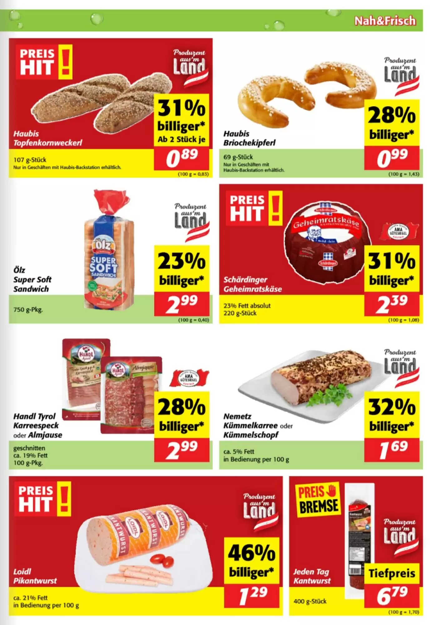 Nah&Frisch Flugblatt (ab 14.10.2026) - Angebote und Prospekt - Seite 3