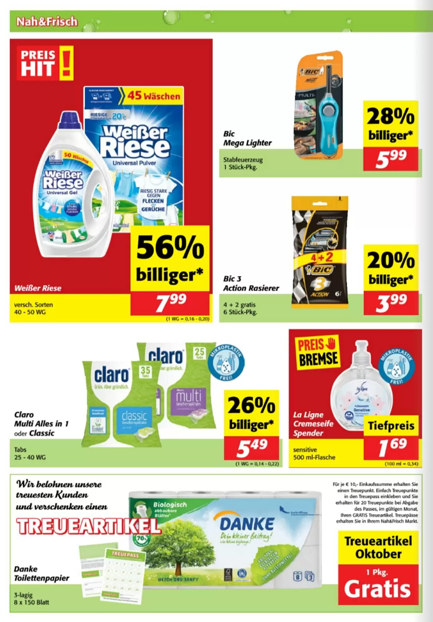 Nah&Frisch Flugblatt (ab 14.10.2026) - Angebote und Prospekt - Seite 4