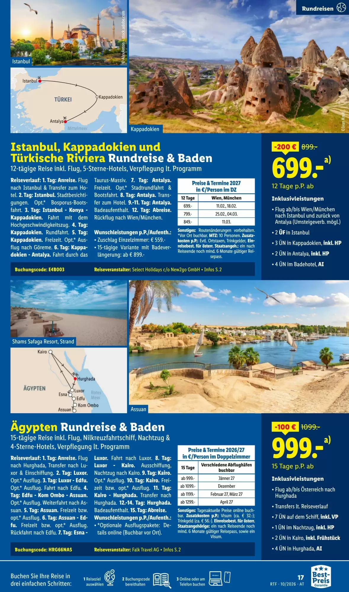 Lidl Reisen Flugblatt (ab 14.10.2026) - Angebote und Prospekt - Seite 17