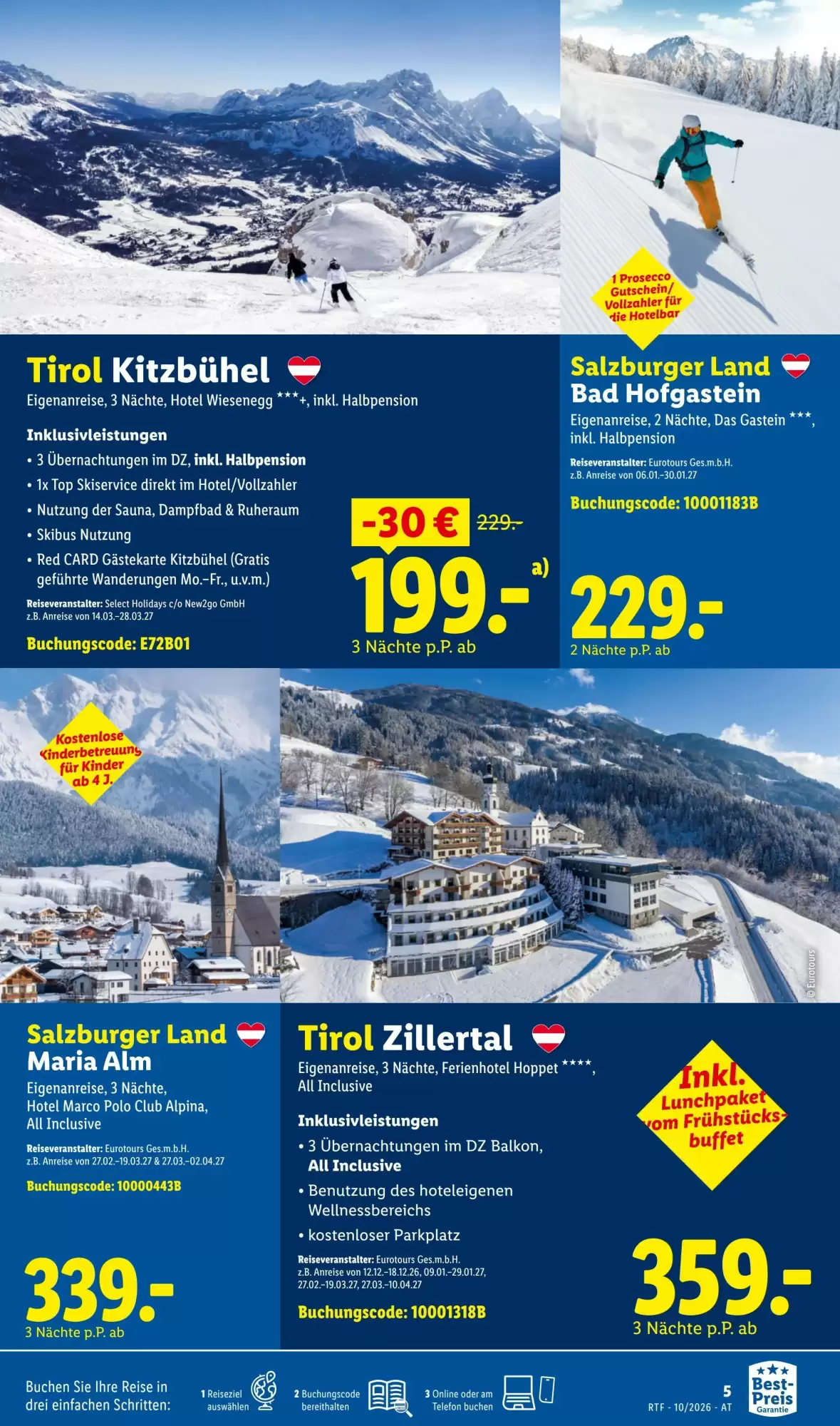 Lidl Reisen Flugblatt (ab 14.10.2026) - Angebote und Prospekt - Seite 5