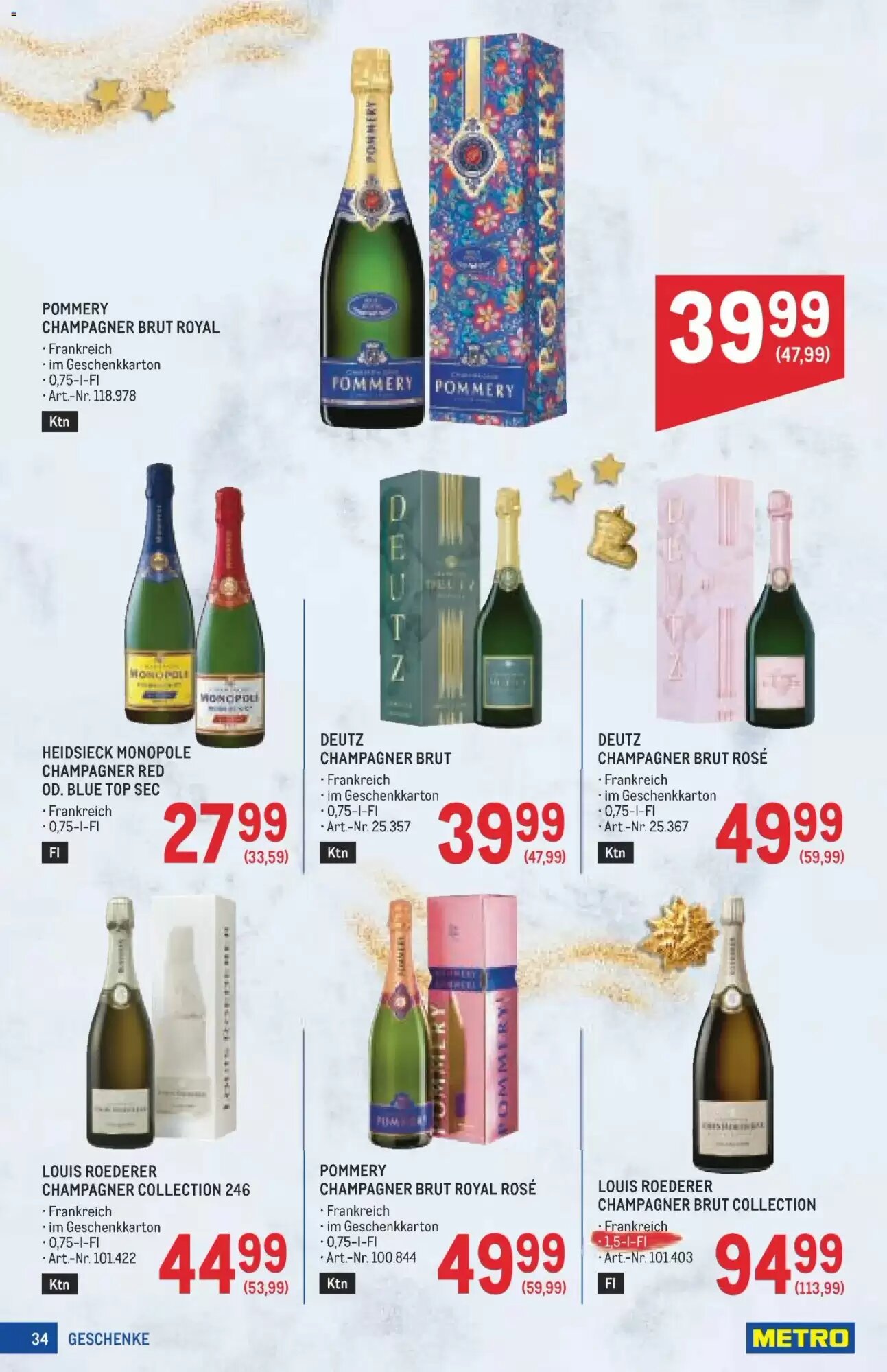 Metro Flugblatt (ab 15.10.2026) - Angebote und Prospekt - Seite 34