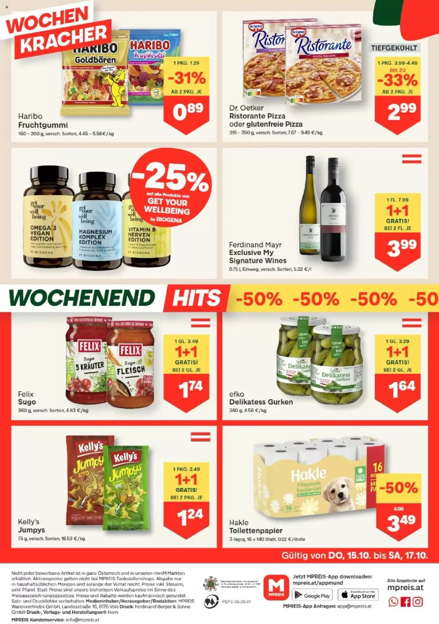 MPreis Flugblatt (ab 15.10.2026) - Angebote und Prospekt - Seite 12