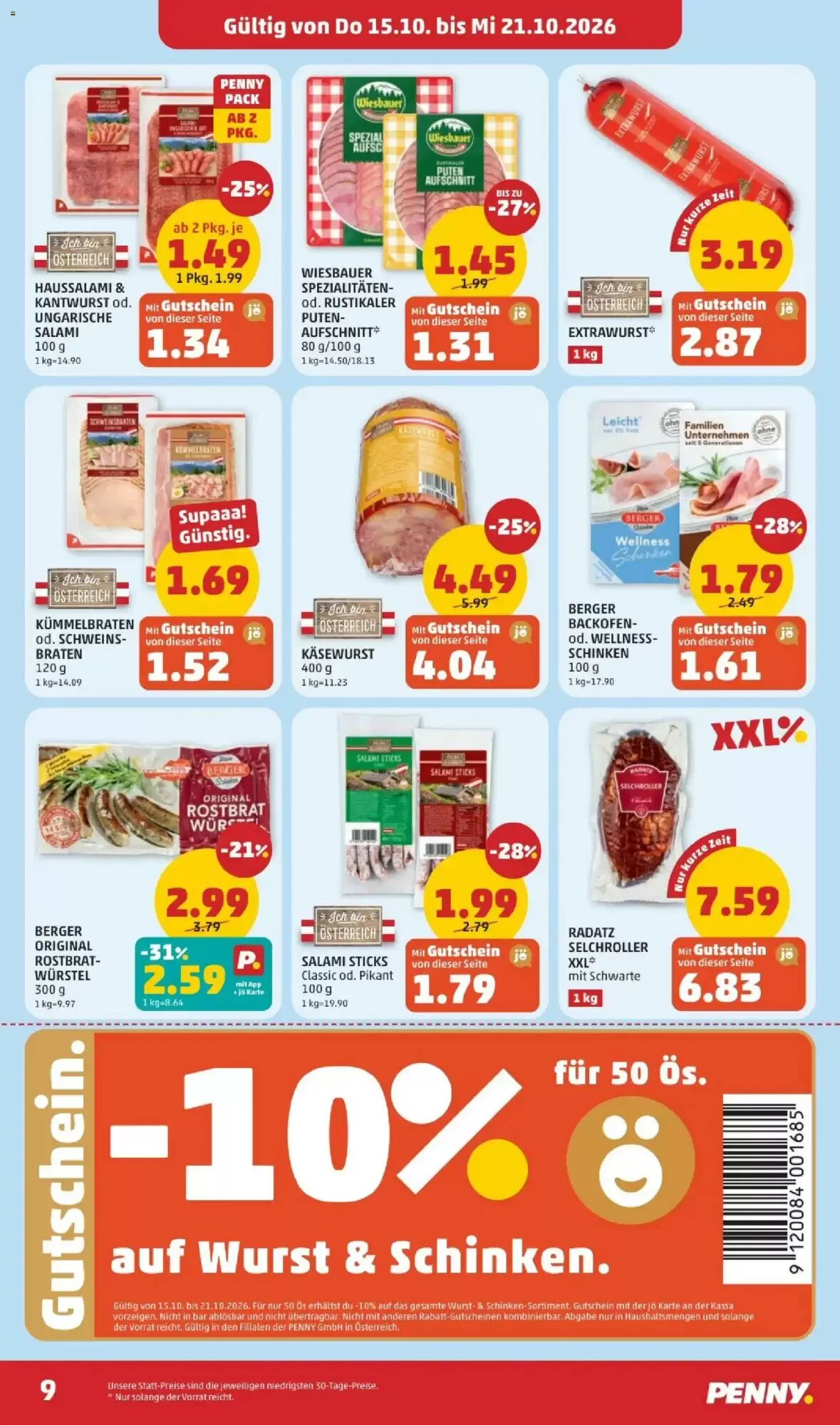 PENNY Flugblatt (ab 15.10.2026) - Angebote und Prospekt - Seite 11