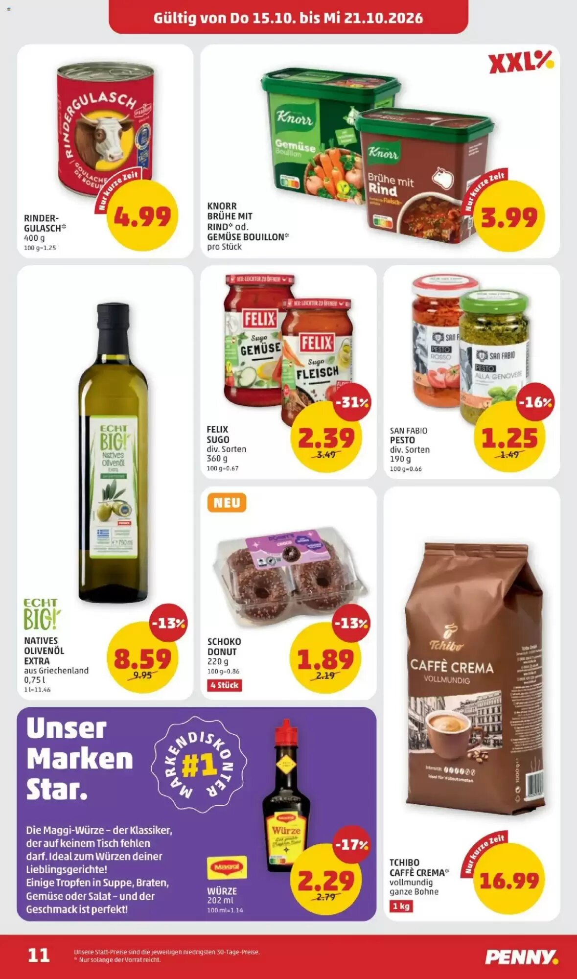 PENNY Flugblatt (ab 15.10.2026) - Angebote und Prospekt - Seite 13