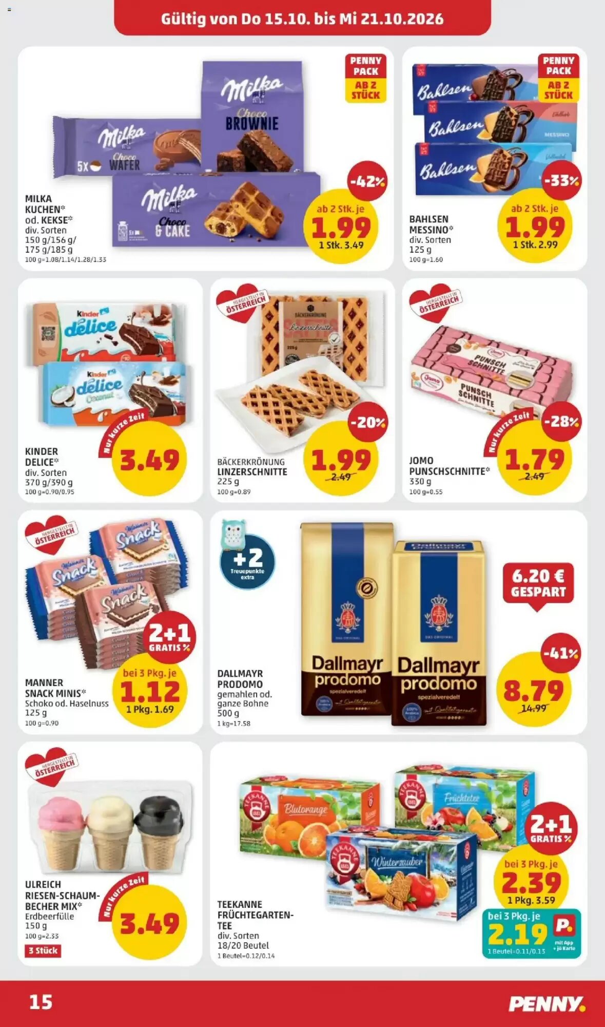 PENNY Flugblatt (ab 15.10.2026) - Angebote und Prospekt - Seite 17