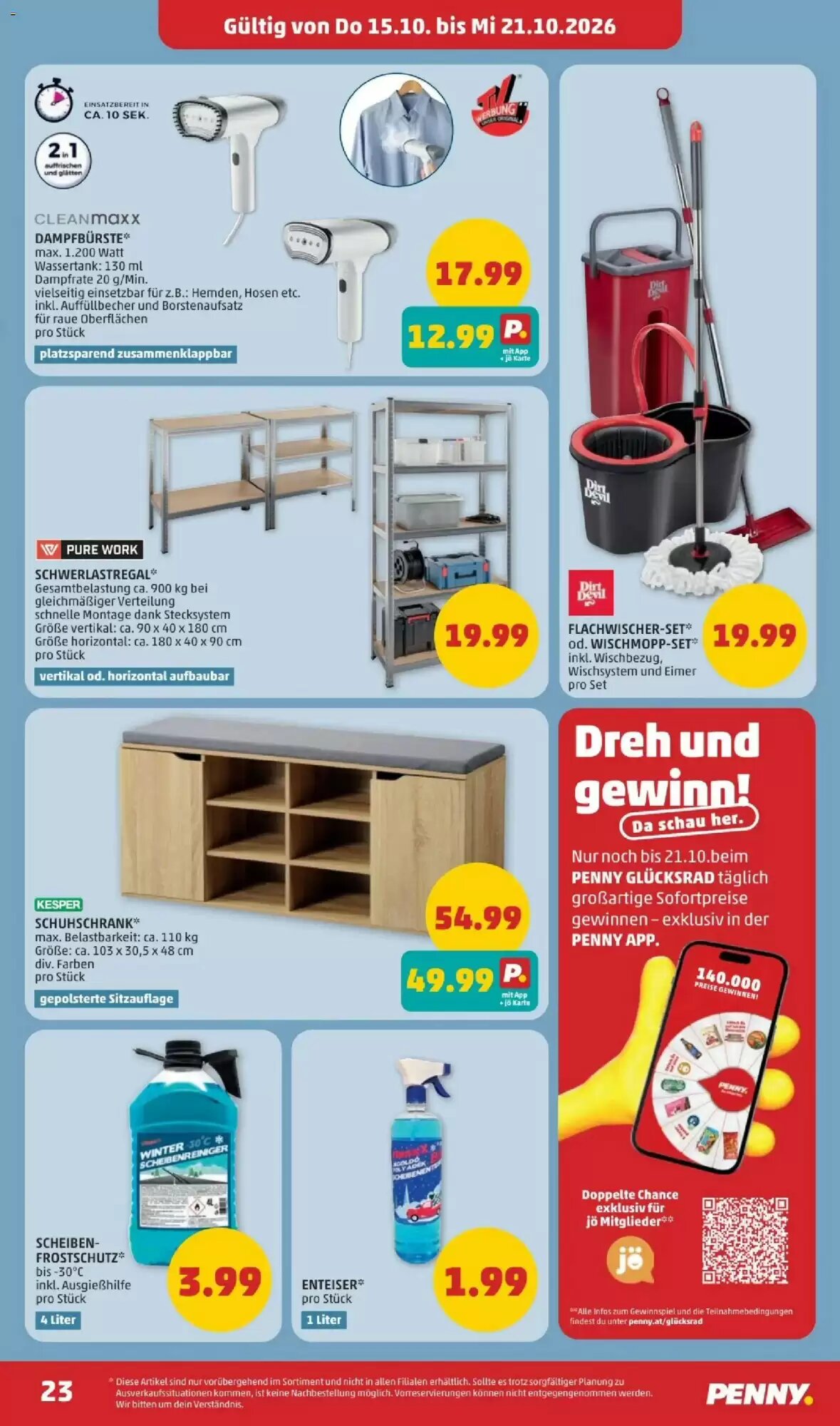 PENNY Flugblatt (ab 15.10.2026) - Angebote und Prospekt - Seite 25