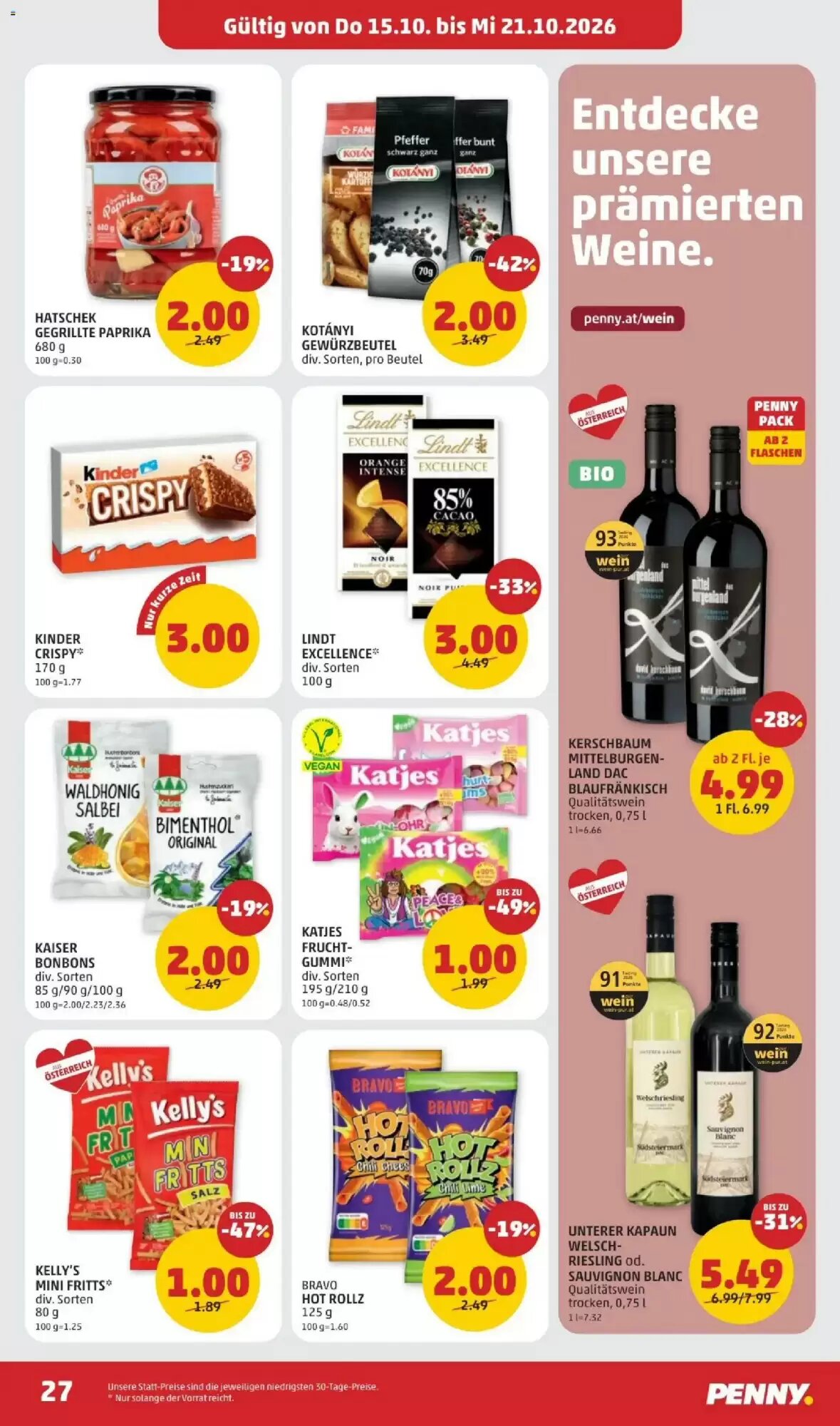PENNY Flugblatt (ab 15.10.2026) - Angebote und Prospekt - Seite 29
