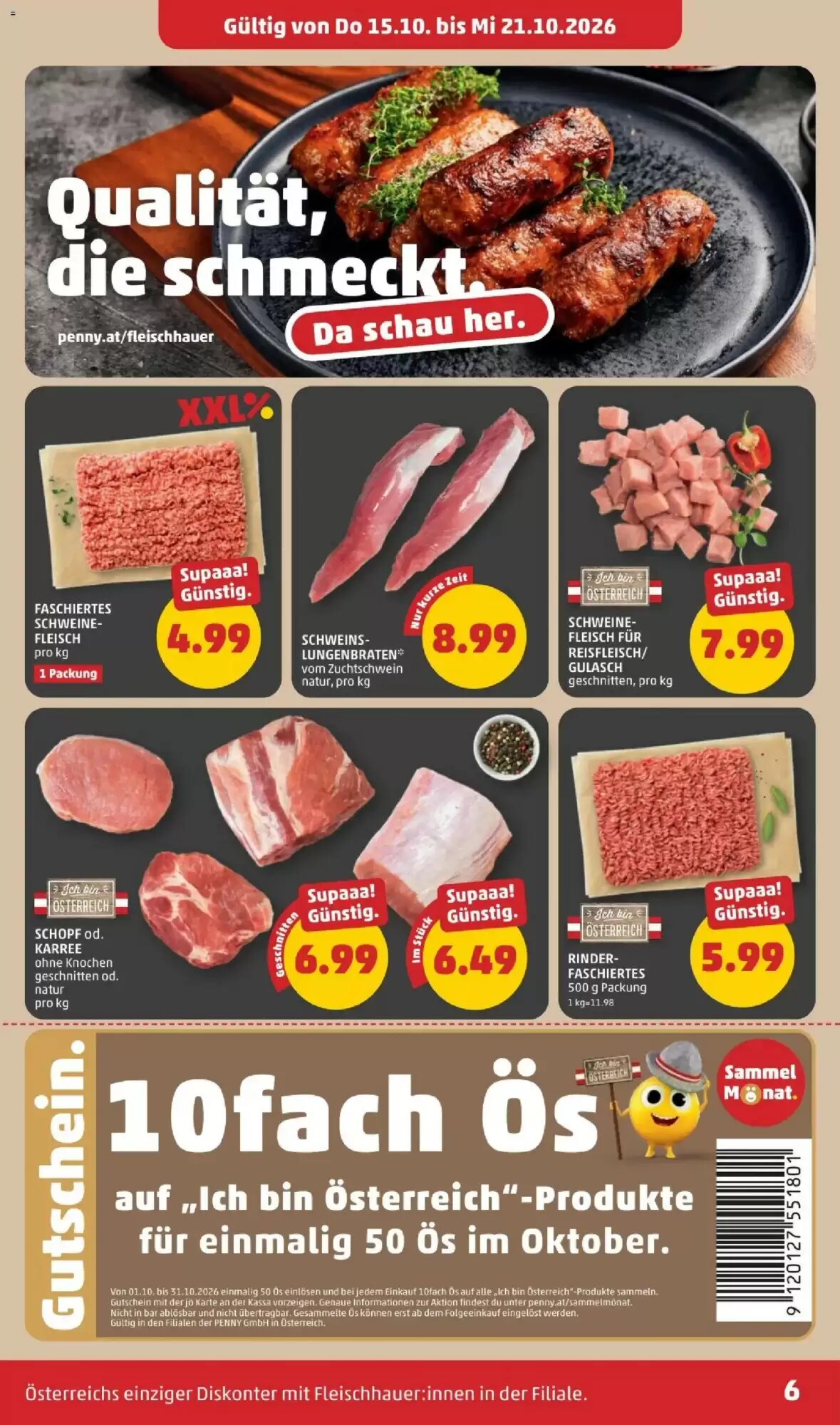 PENNY Flugblatt (ab 15.10.2026) - Angebote und Prospekt - Seite 8
