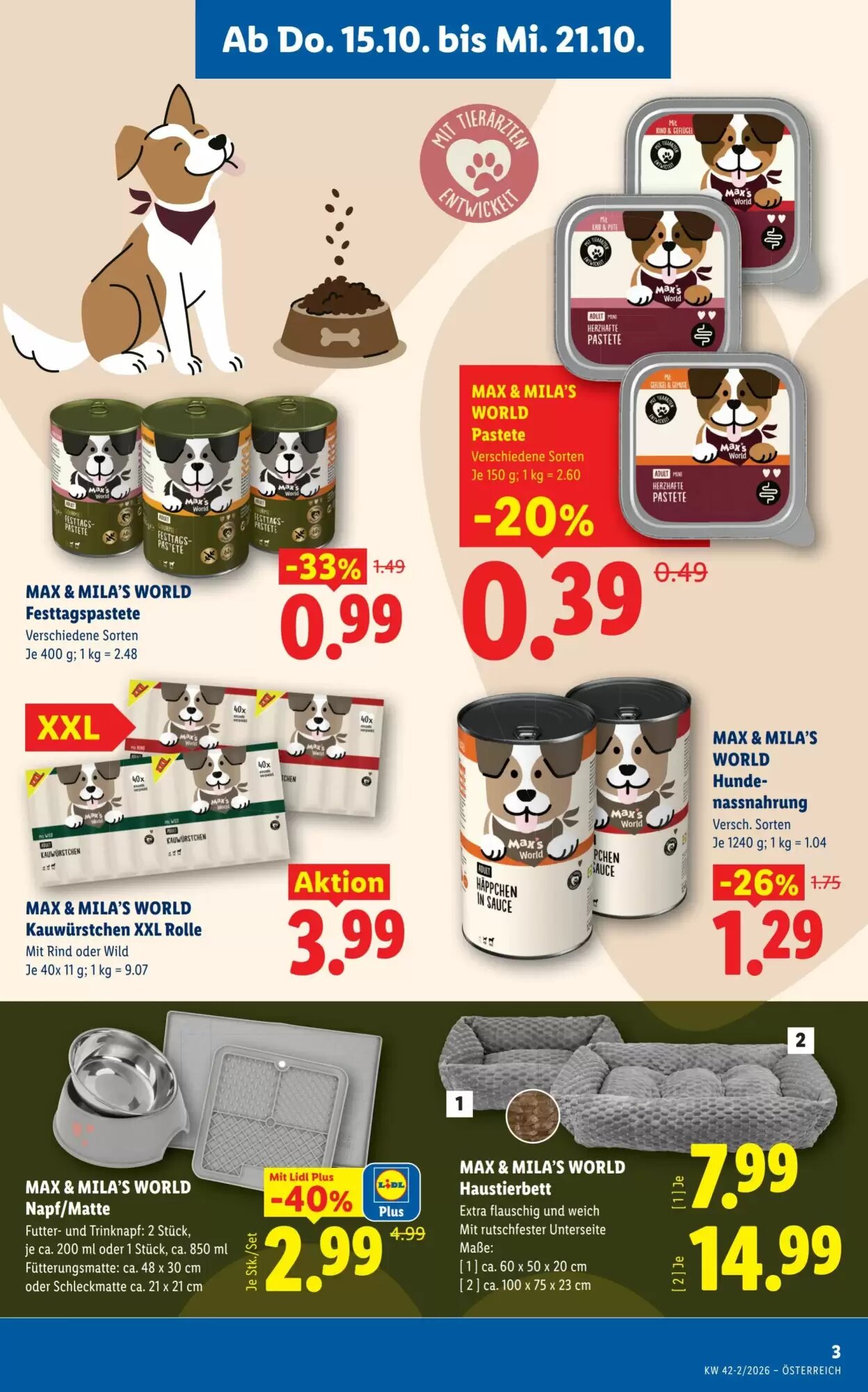 Lidl Flugblatt (ab 15.10.2026) - Angebote und Prospekt - Seite 3