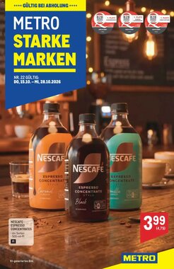 Metro Flugblatt (ab 15.10.2026) - Angebote und Prospekt