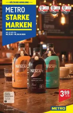 Metro Flugblatt (ab 15.10.2026) - Angebote und Prospekt