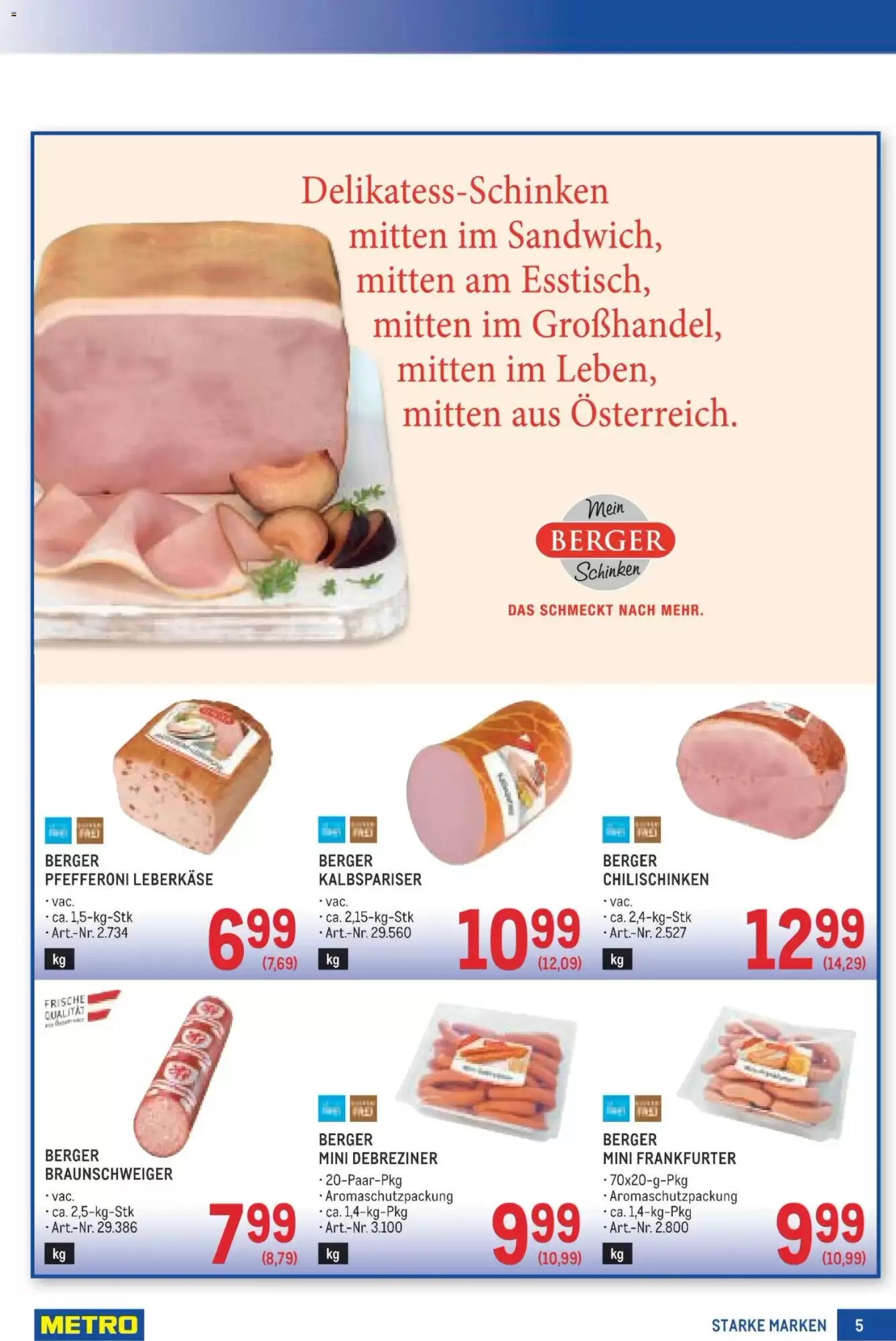 Metro Flugblatt (ab 15.10.2026) - Angebote und Prospekt - Seite 5
