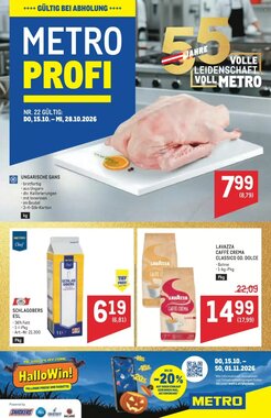 Metro Flugblatt (ab 15.10.2026) - Angebote und Prospekt
