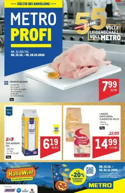 Metro Flugblatt (ab 15.10.2026) - Angebote und Prospekt