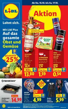 Lidl Flugblatt (ab 15.10.2026) - Angebote und Prospekt