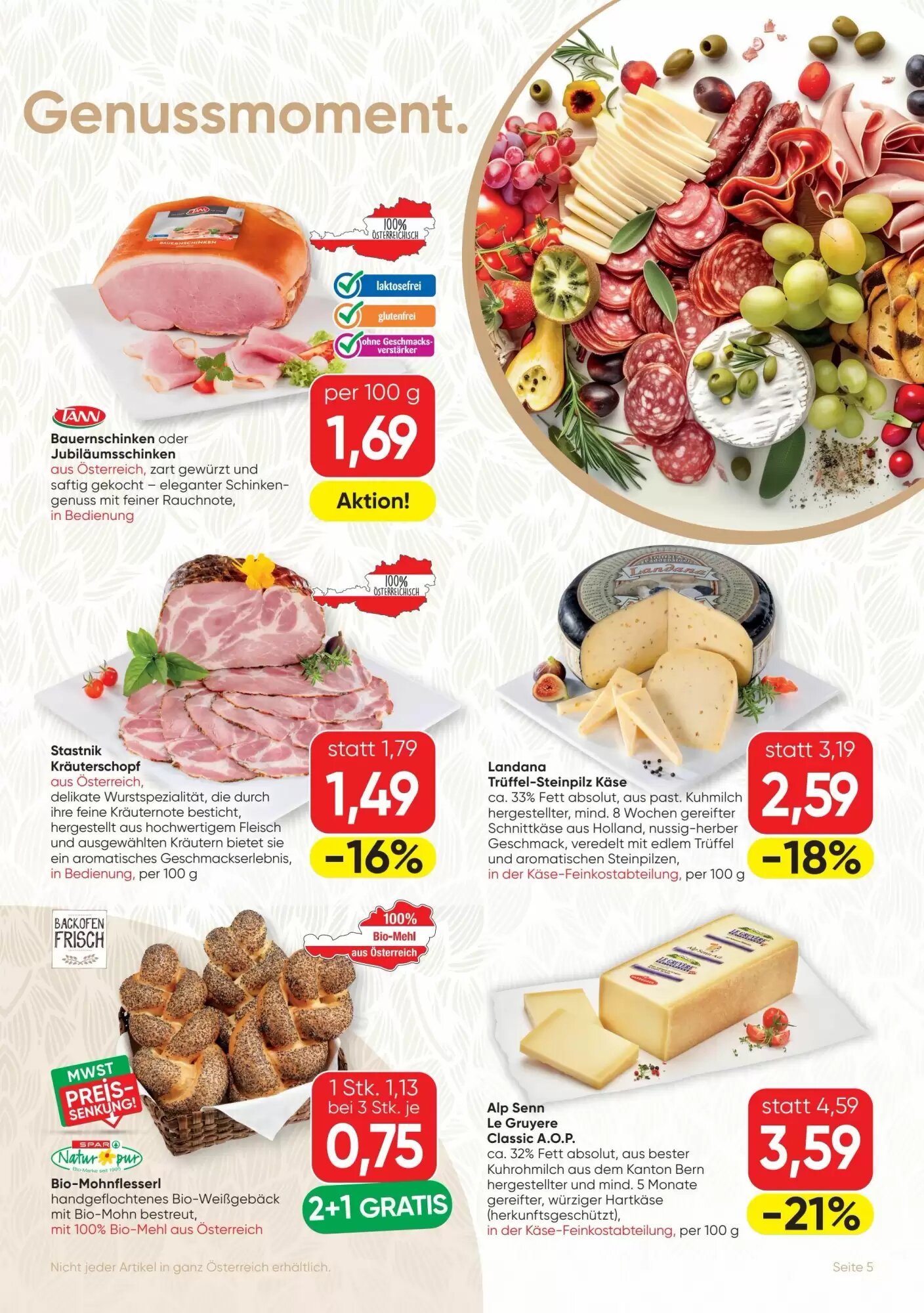 SPAR Gourmet Flugblatt (ab 15.10.2026) - Angebote und Prospekt - Seite 5
