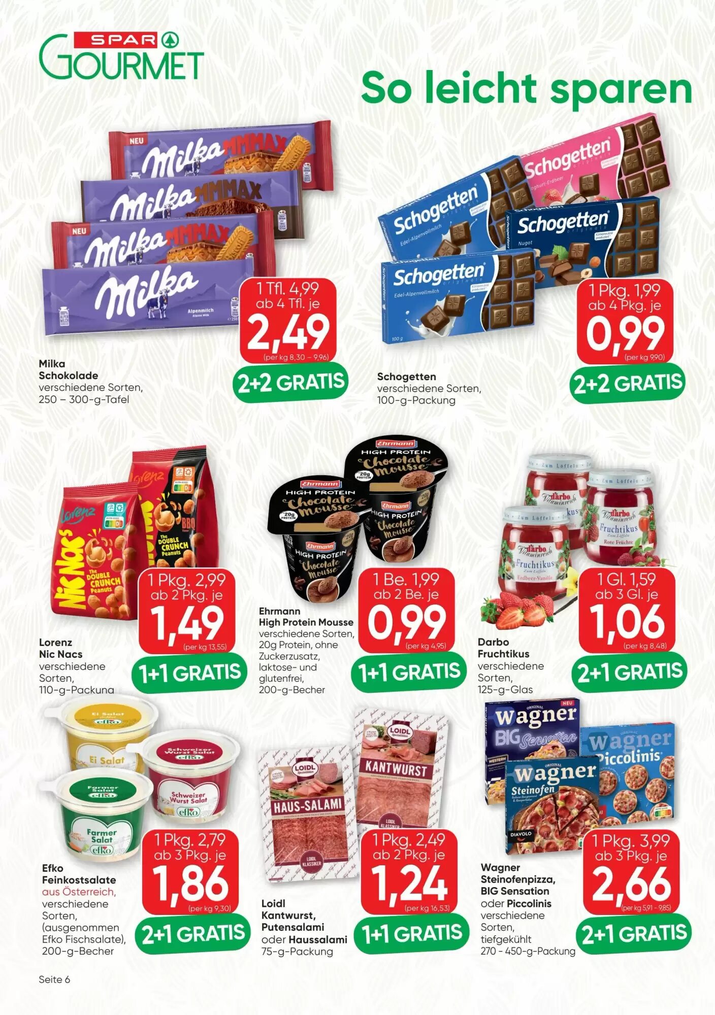 SPAR Gourmet Flugblatt (ab 15.10.2026) - Angebote und Prospekt - Seite 6