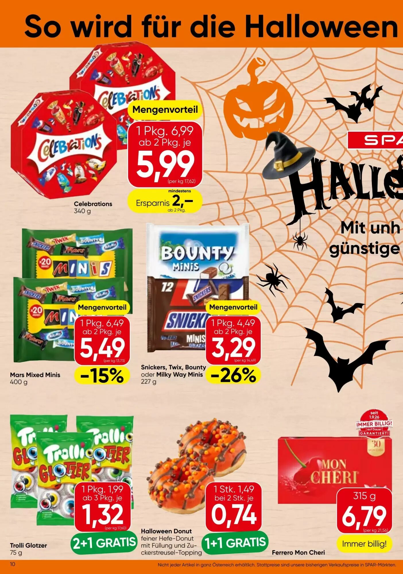 Spar Flugblatt (ab 15.10.2026) - Angebote und Prospekt - Seite 10