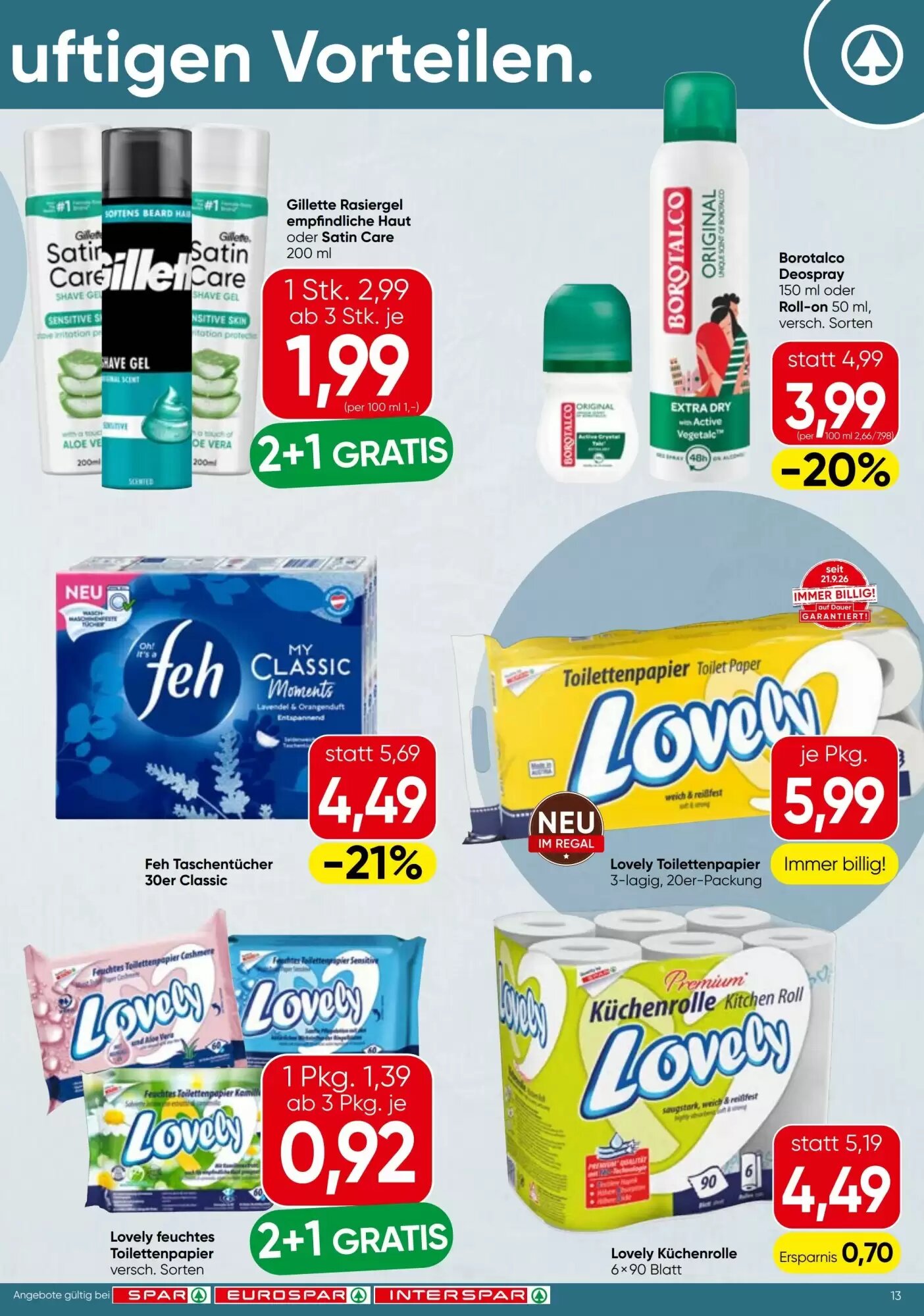 Spar Flugblatt (ab 15.10.2026) - Angebote und Prospekt - Seite 13