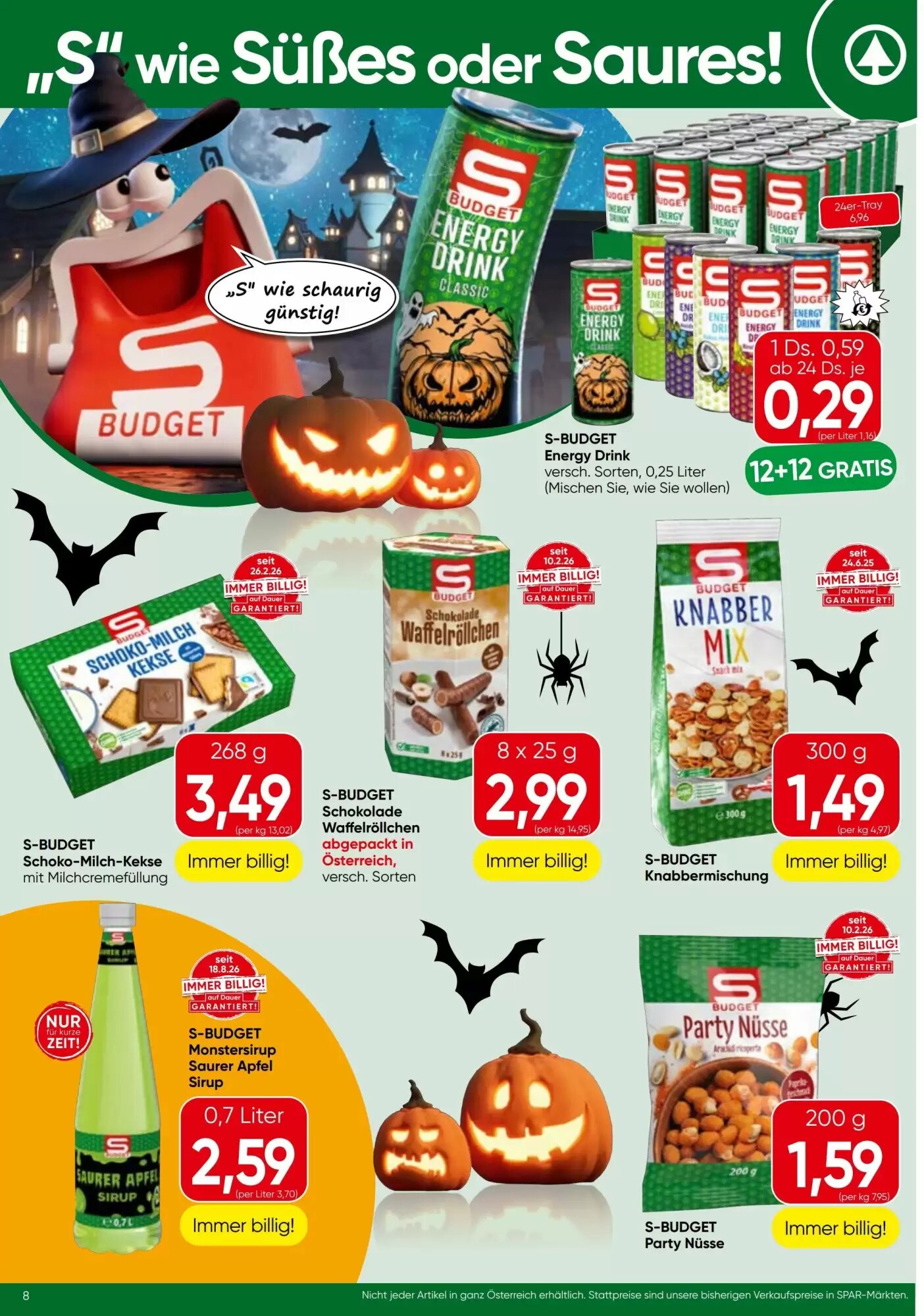 Spar Flugblatt (ab 15.10.2026) - Angebote und Prospekt - Seite 8