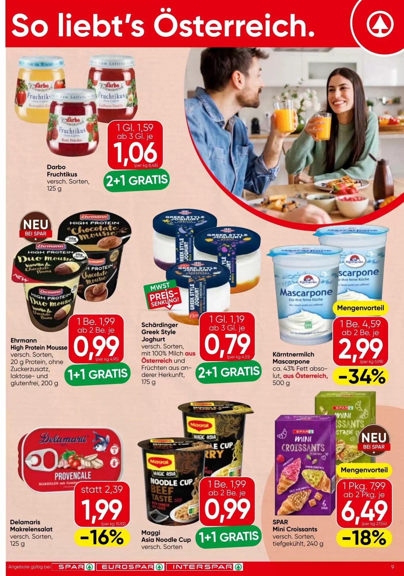 Spar Flugblatt (ab 15.10.2026) - Angebote und Prospekt - Seite 9