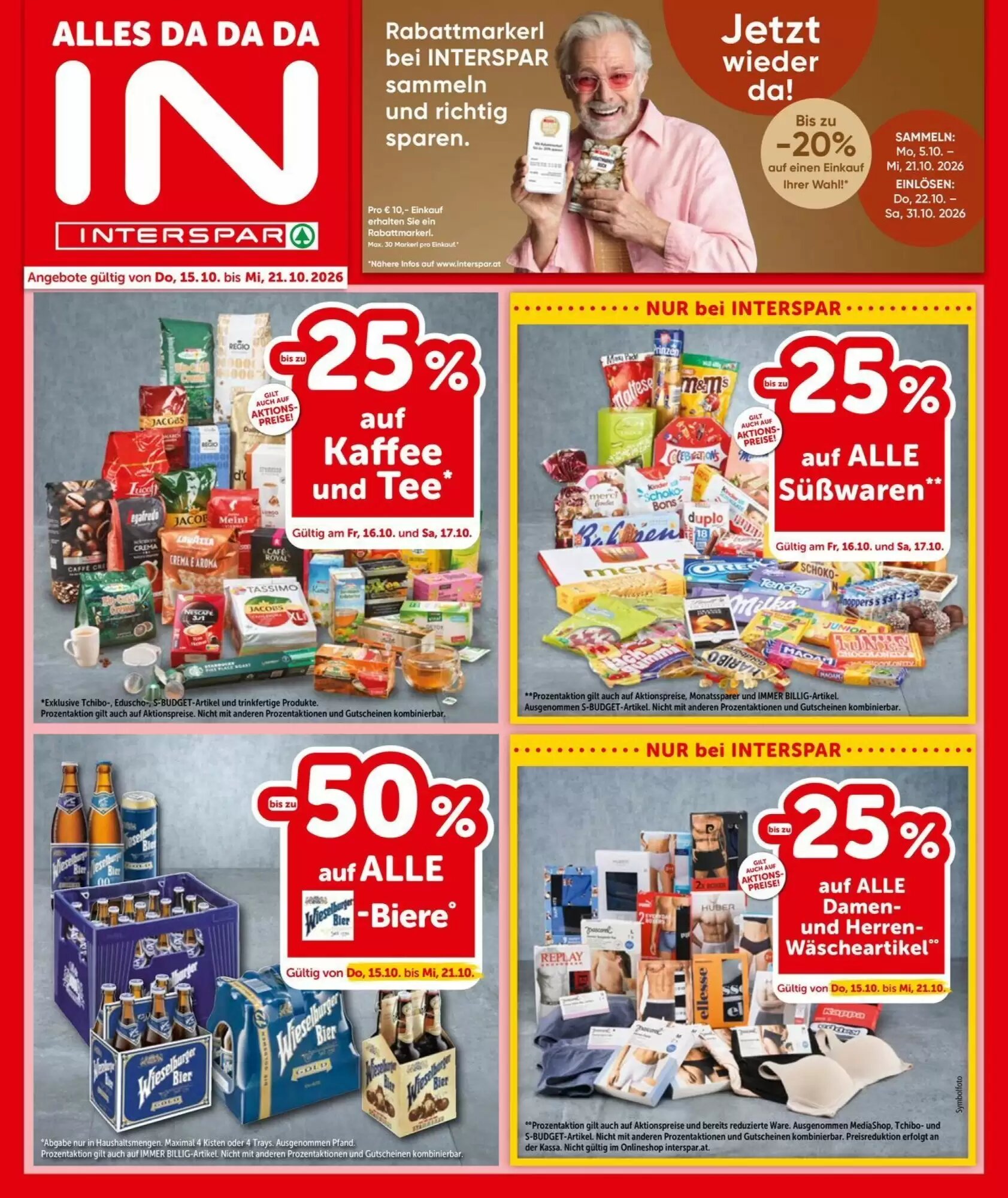 Interspar Flugblatt (ab 15.10.2026) - Angebote und Prospekt - Seite 1