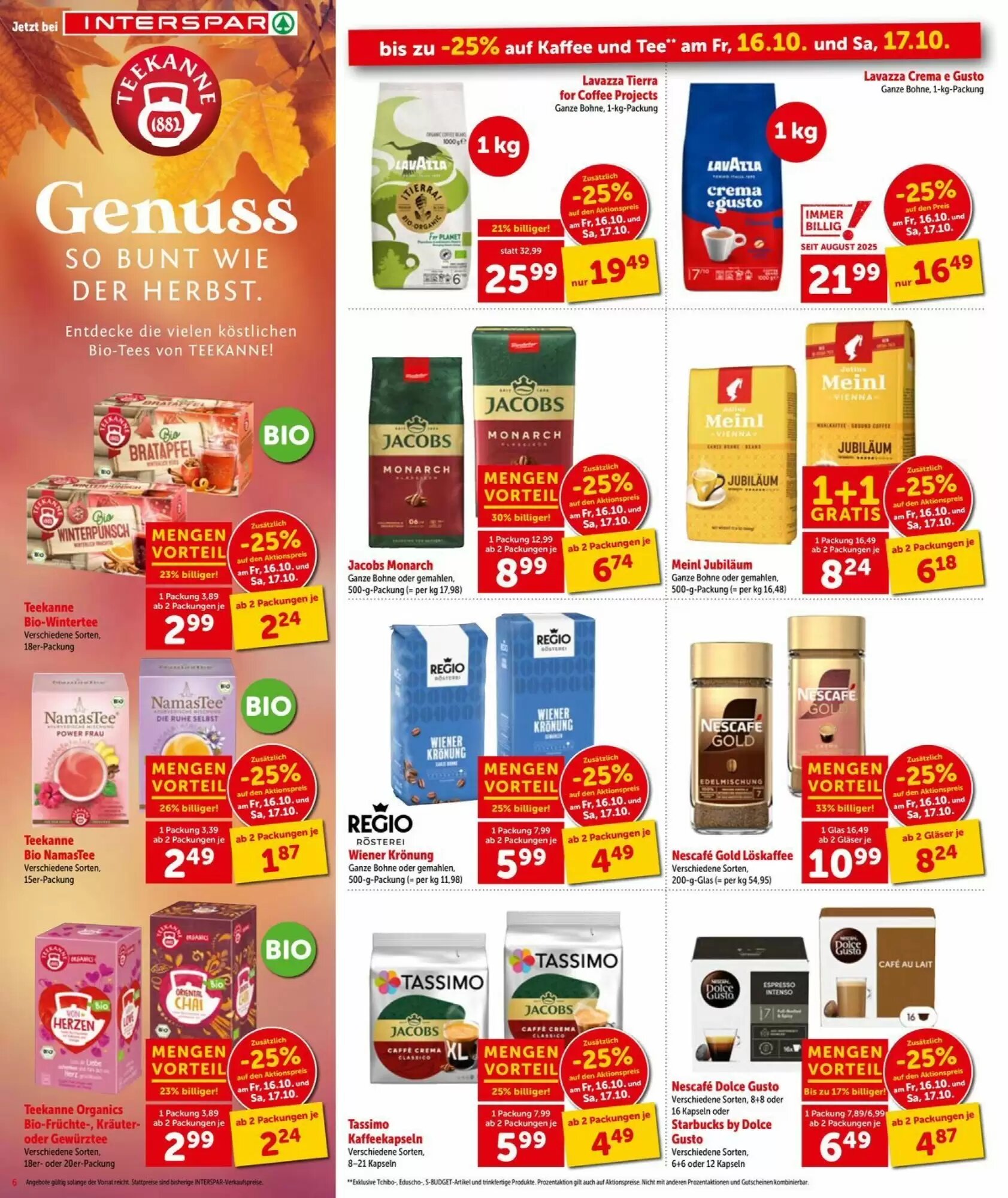 Interspar Flugblatt (ab 15.10.2026) - Angebote und Prospekt - Seite 6
