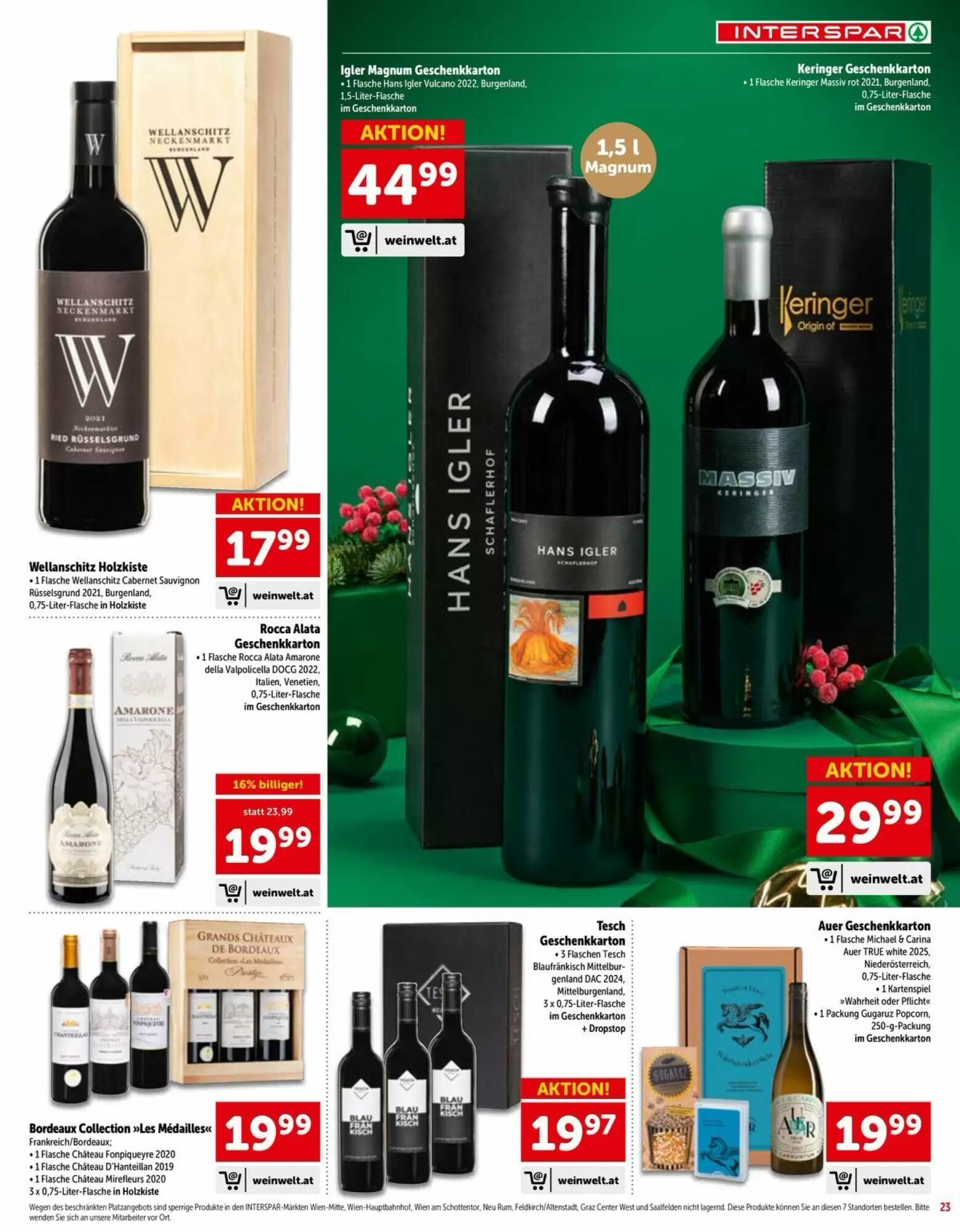 Interspar Flugblatt (ab 15.10.2026) - Angebote und Prospekt - Seite 23