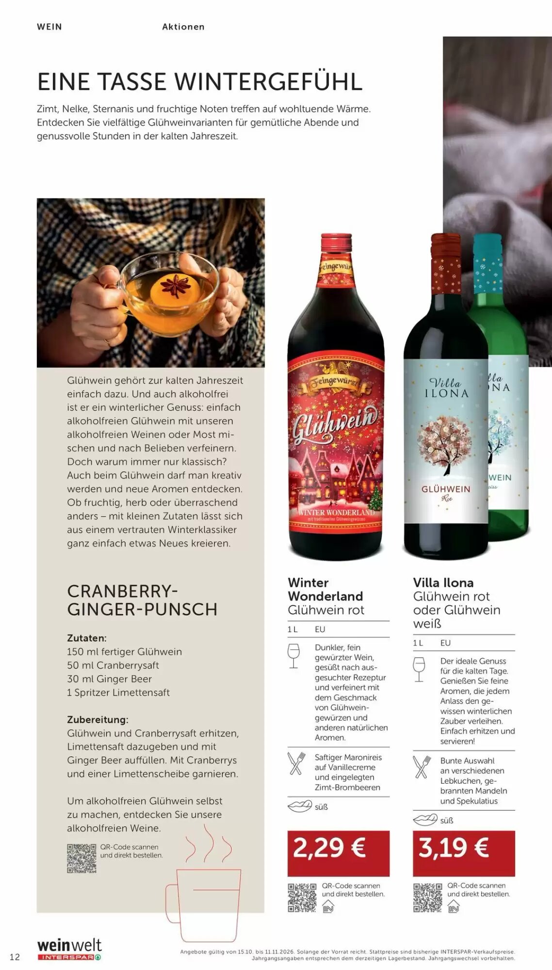 Weinwelt Interspar Flugblatt (ab 15.10.2026) - Angebote und Prospekt - Seite 12
