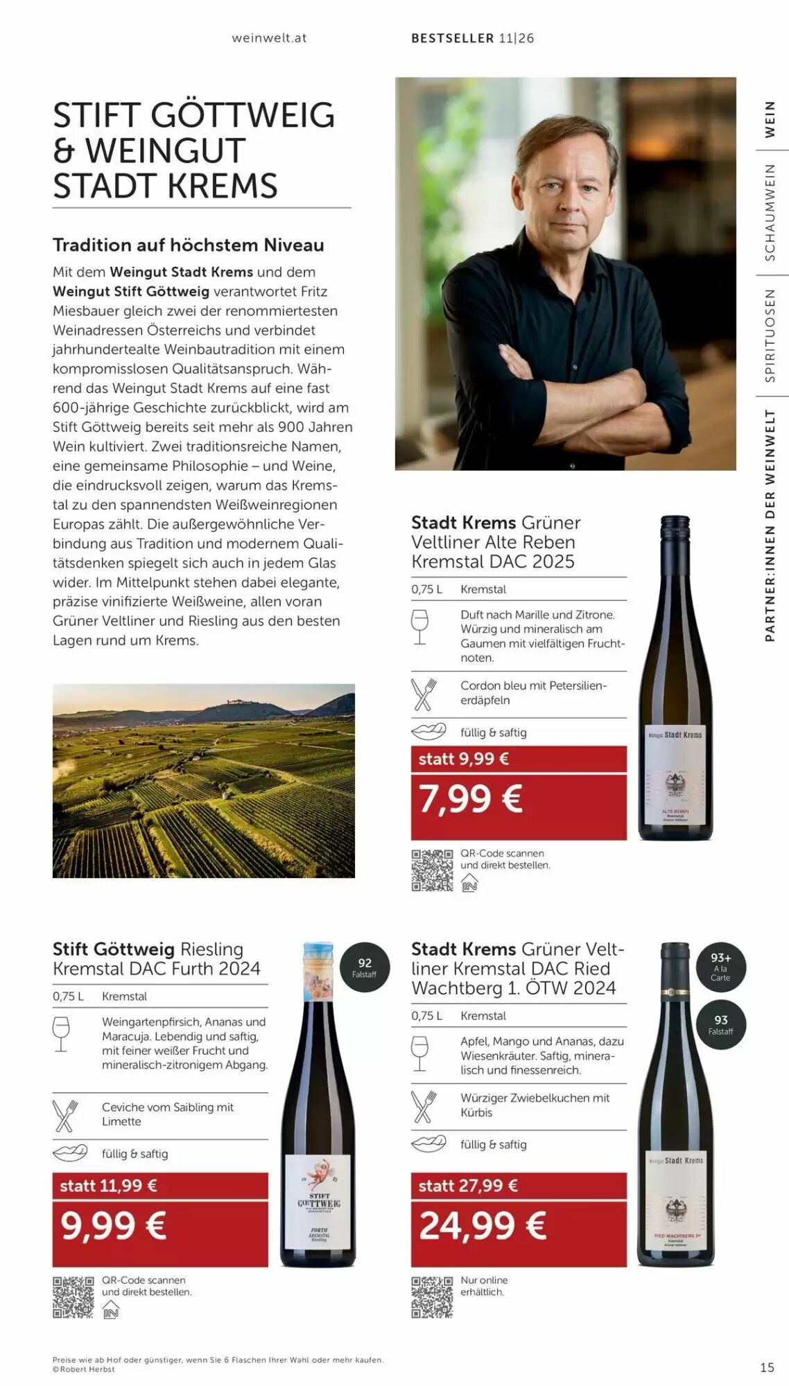 Weinwelt Interspar Flugblatt (ab 15.10.2026) - Angebote und Prospekt - Seite 15