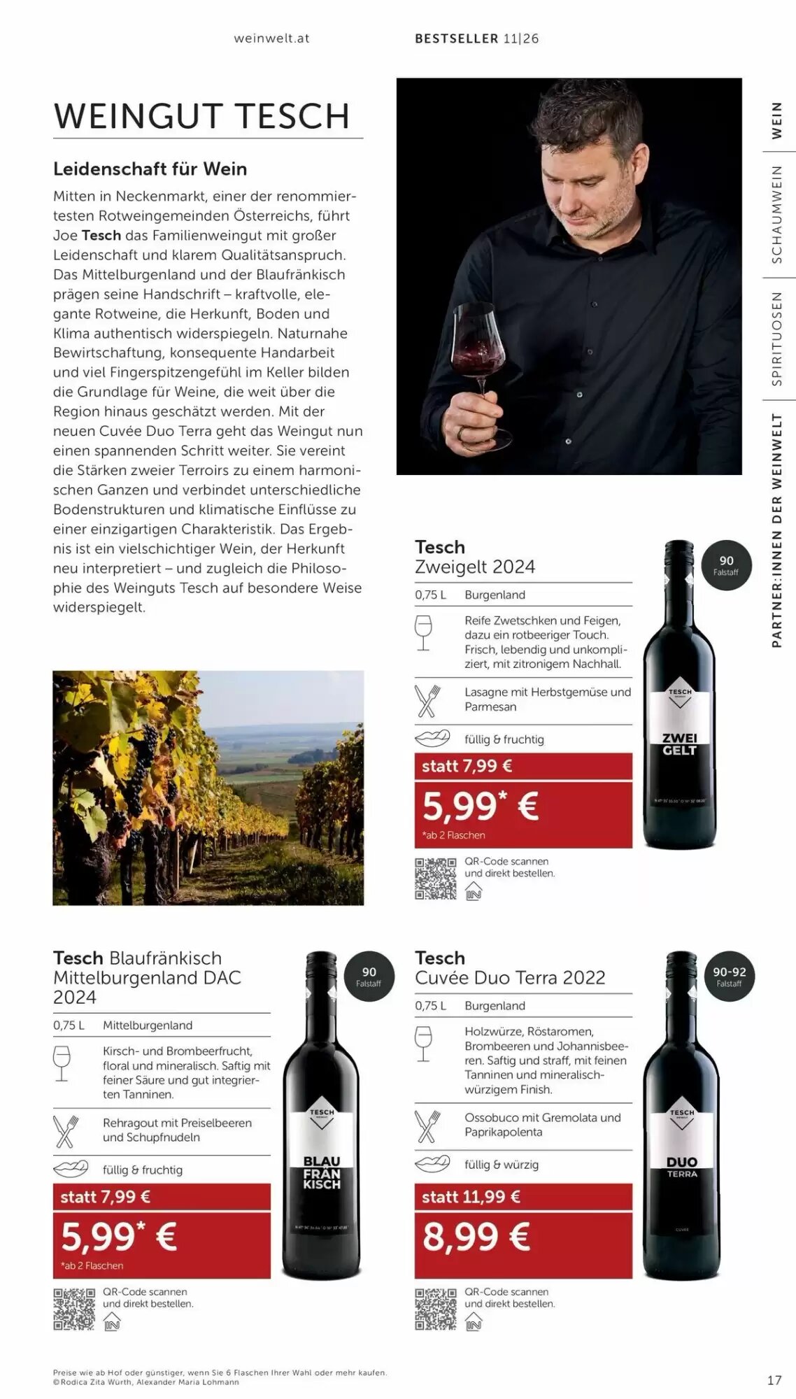 Weinwelt Interspar Flugblatt (ab 15.10.2026) - Angebote und Prospekt - Seite 17
