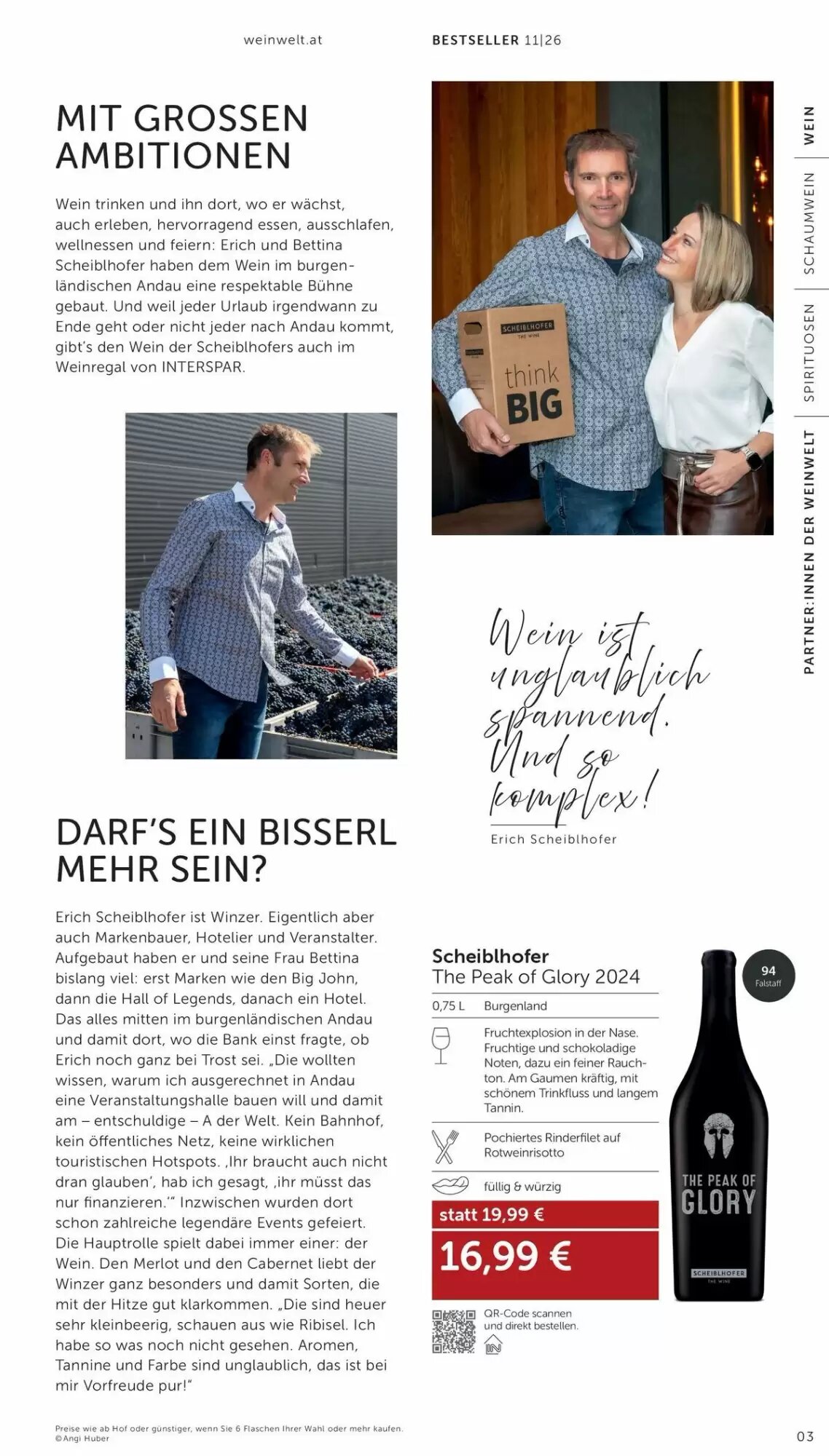 Weinwelt Interspar Flugblatt (ab 15.10.2026) - Angebote und Prospekt - Seite 3