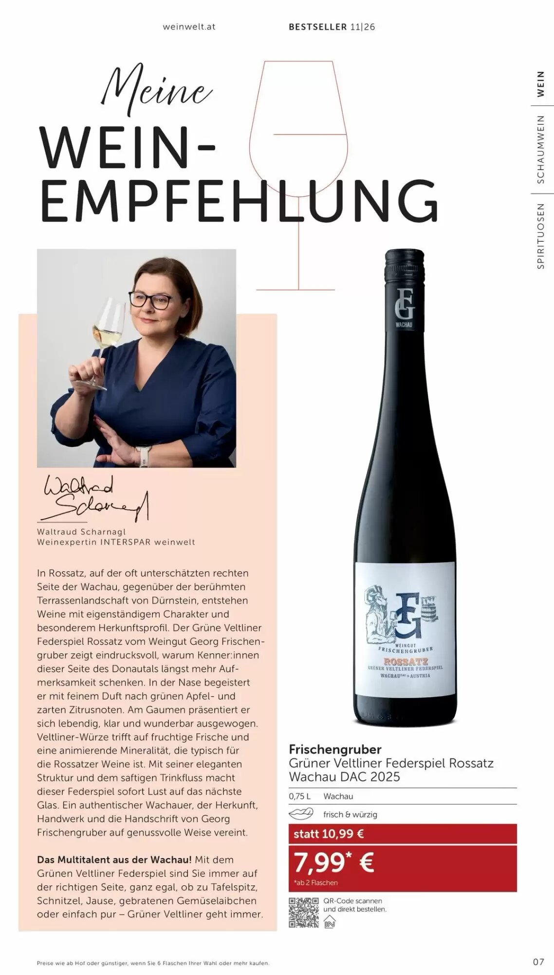 Weinwelt Interspar Flugblatt (ab 15.10.2026) - Angebote und Prospekt - Seite 7