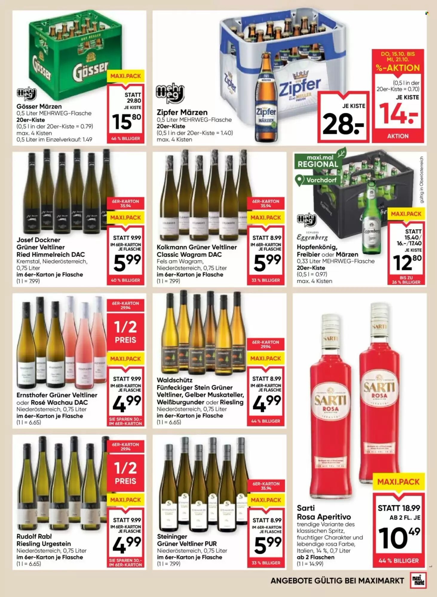 Maximarkt Flugblatt (ab 15.10.2026) - Angebote und Prospekt - Seite 15