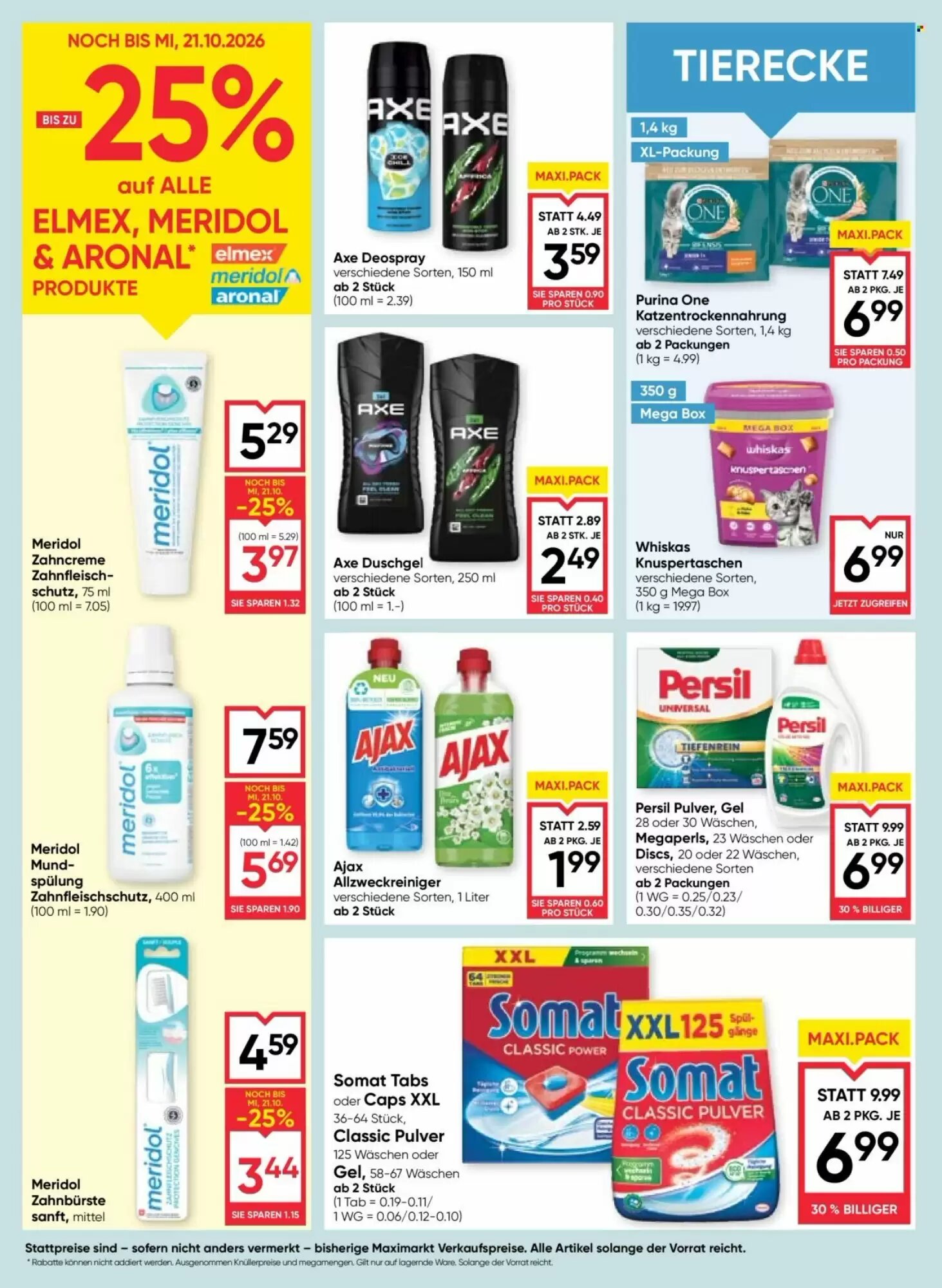 Maximarkt Flugblatt (ab 15.10.2026) - Angebote und Prospekt - Seite 16