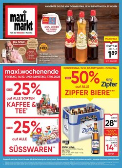 Maximarkt Flugblatt (ab 15.10.2026) - Angebote und Prospekt
