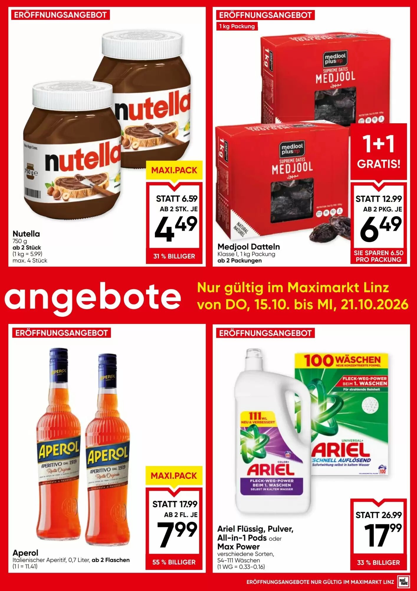 Maximarkt Flugblatt (ab 15.10.2026) - Angebote und Prospekt - Seite 3