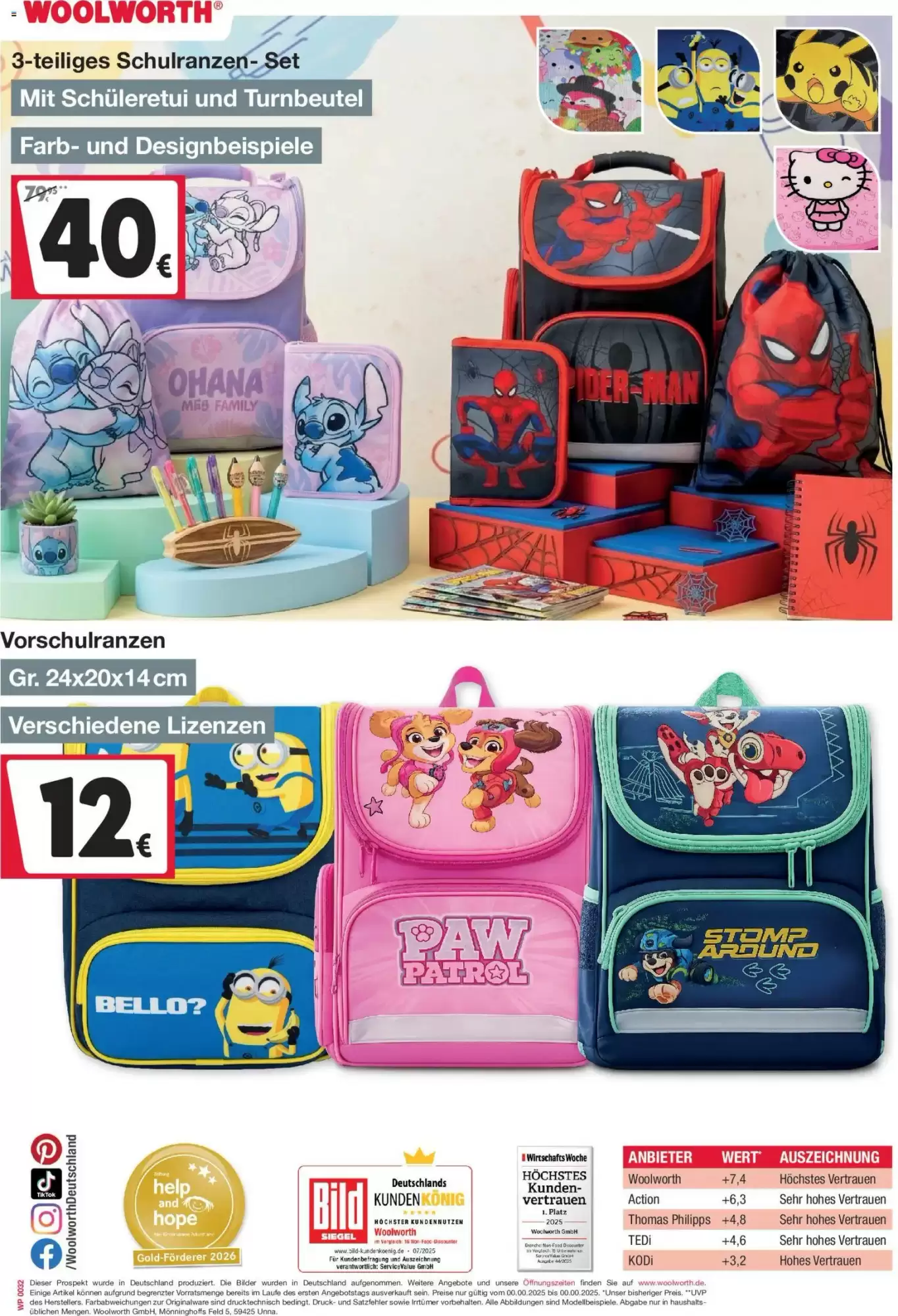 Woolworth Flugblatt (ab 15.10.2026) - Angebote und Prospekt - Seite 32