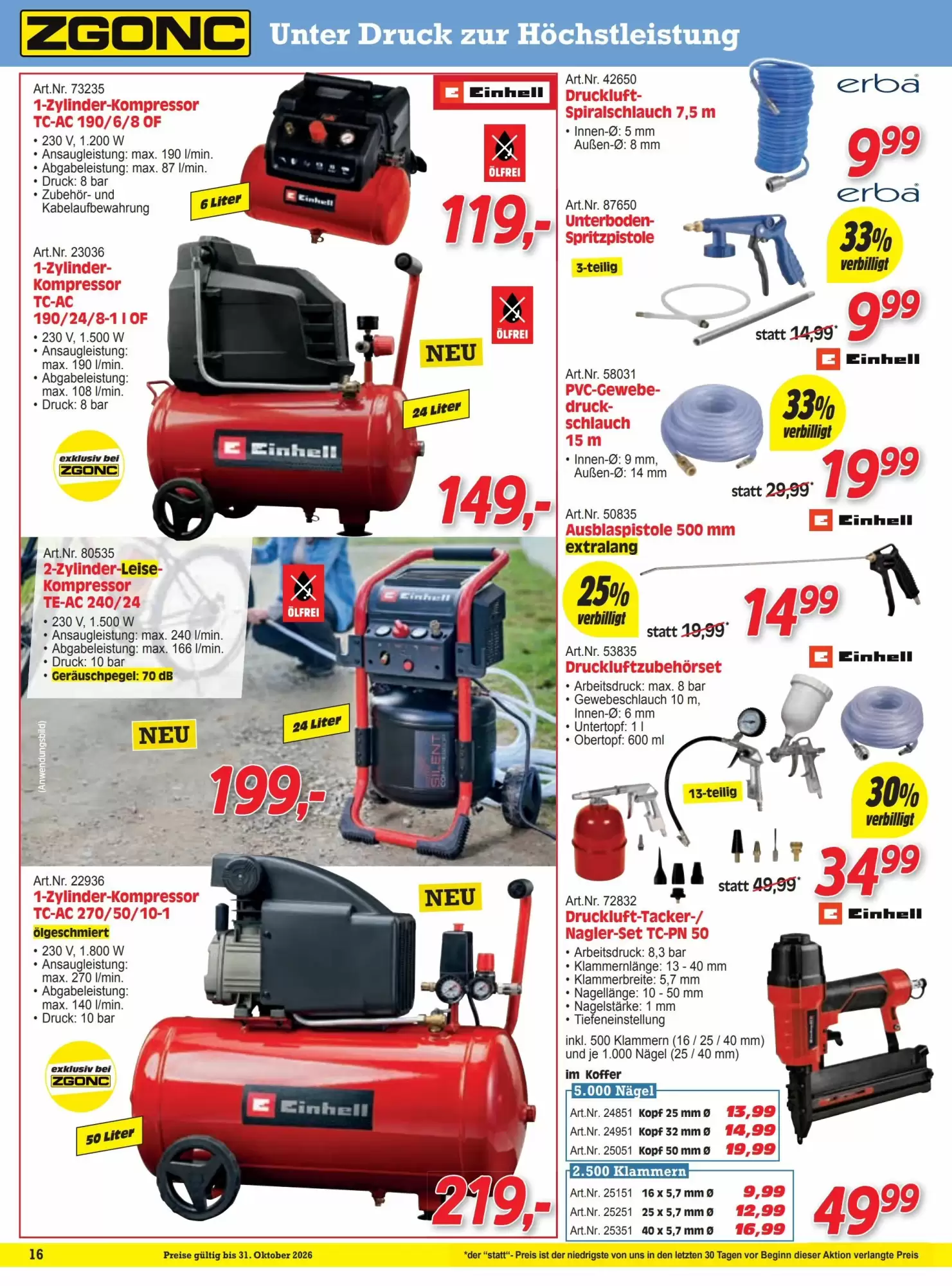 Zgonc Flugblatt (ab 15.10.2026) - Angebote und Prospekt - Seite 16