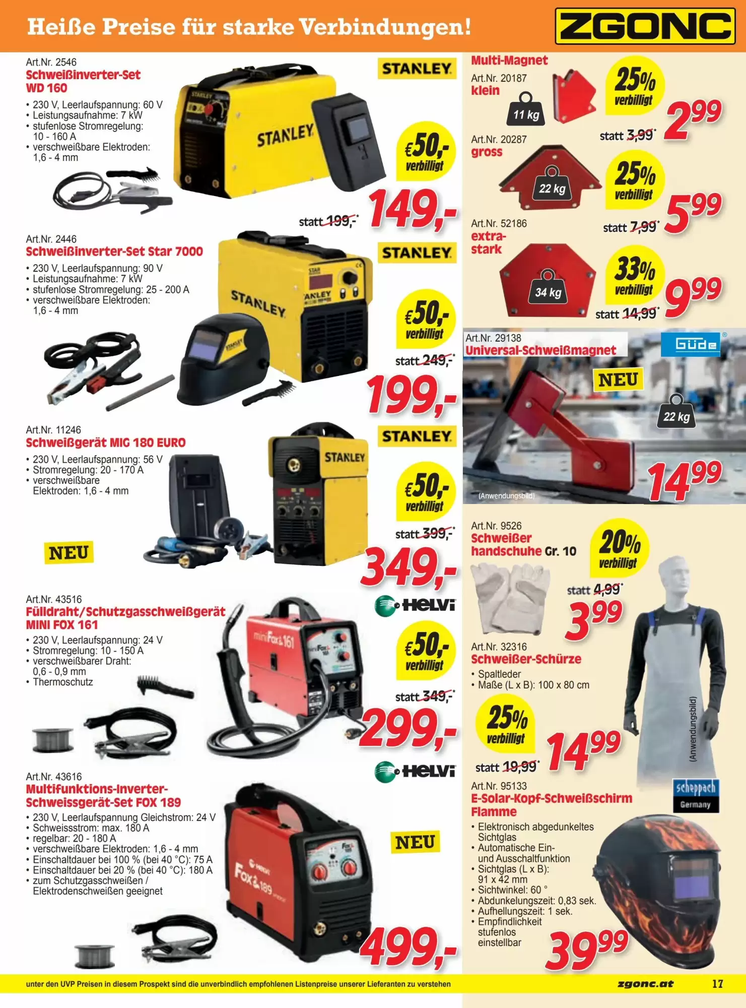 Zgonc Flugblatt (ab 15.10.2026) - Angebote und Prospekt - Seite 17